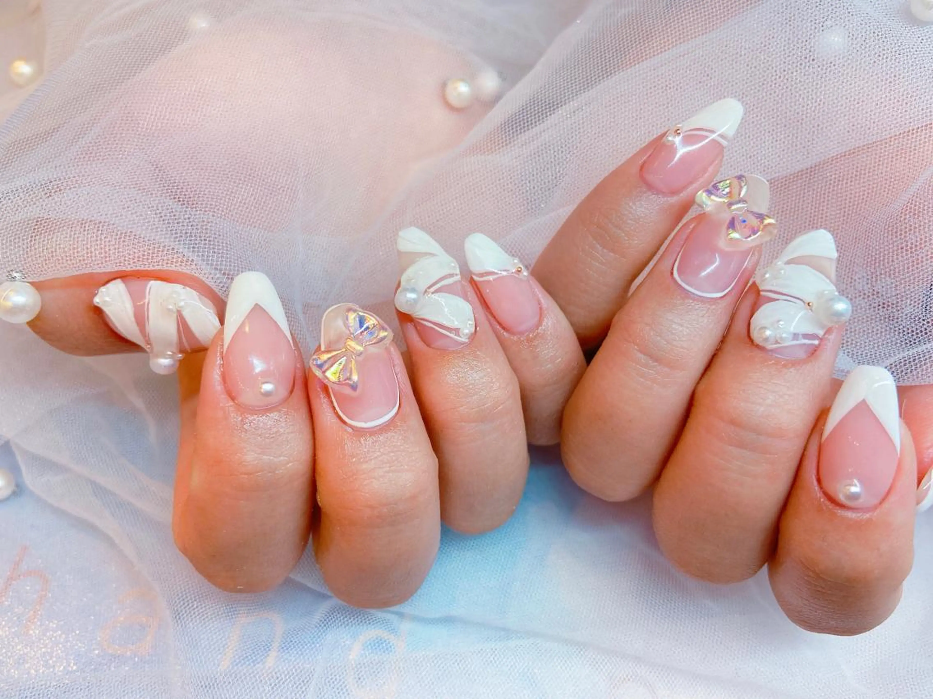 ネイル 長さだし専門店 M2　rikaのネイルデザイン