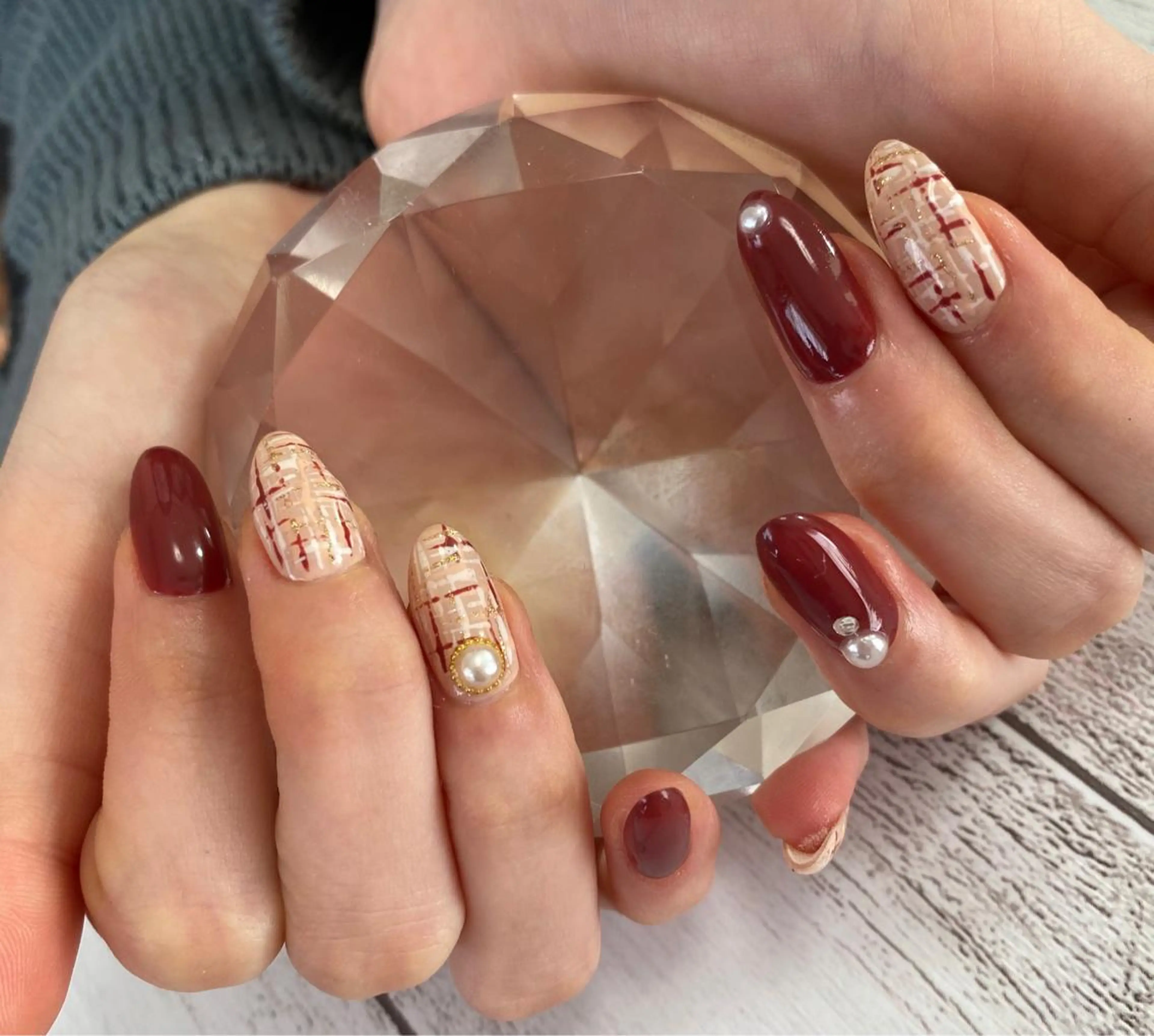 ネイル アートネイル 持ち込み ハンドネイル NAIL Nutsのネイルデザイン