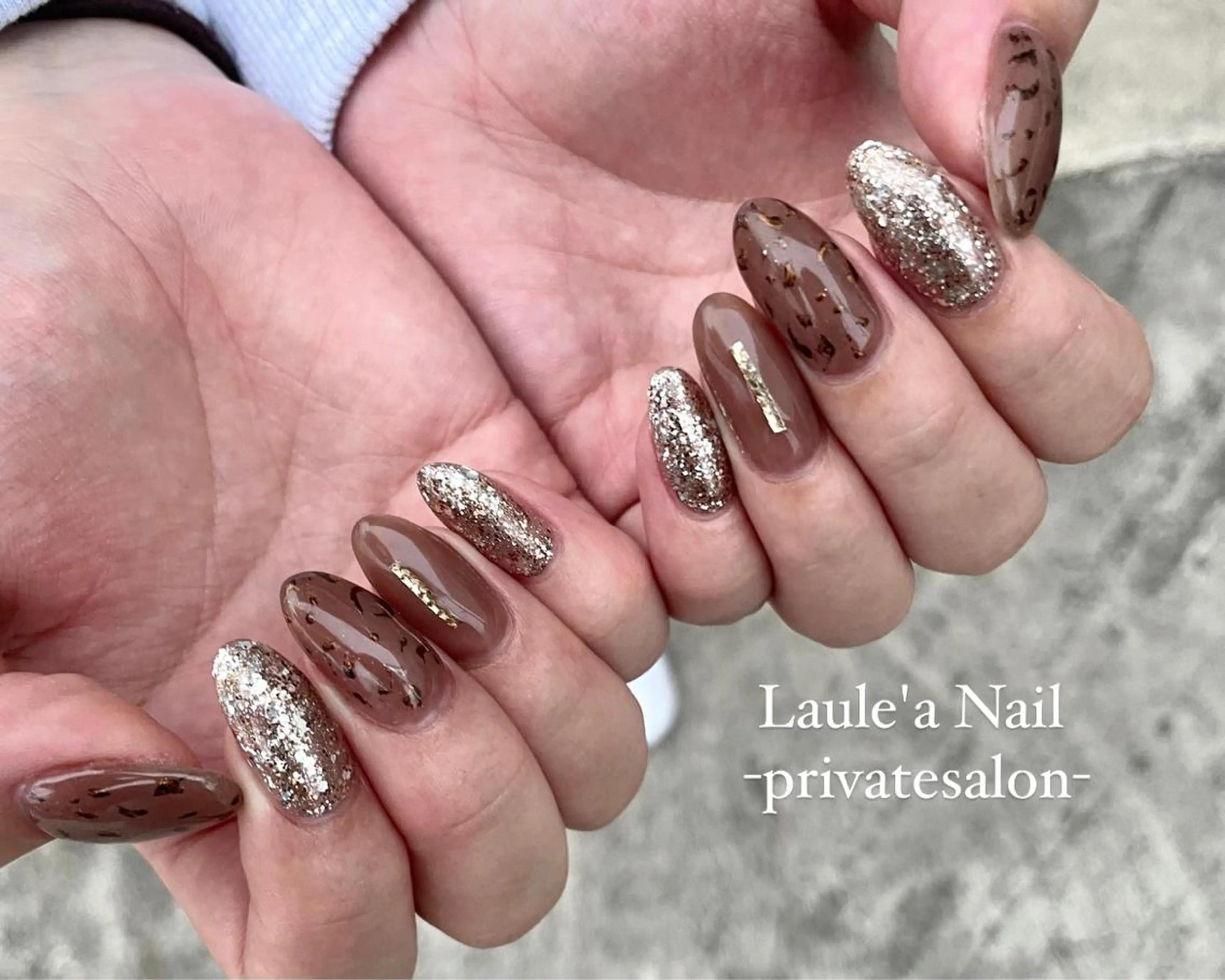 ミディアム ReAnc レアンシのネイルデザイン