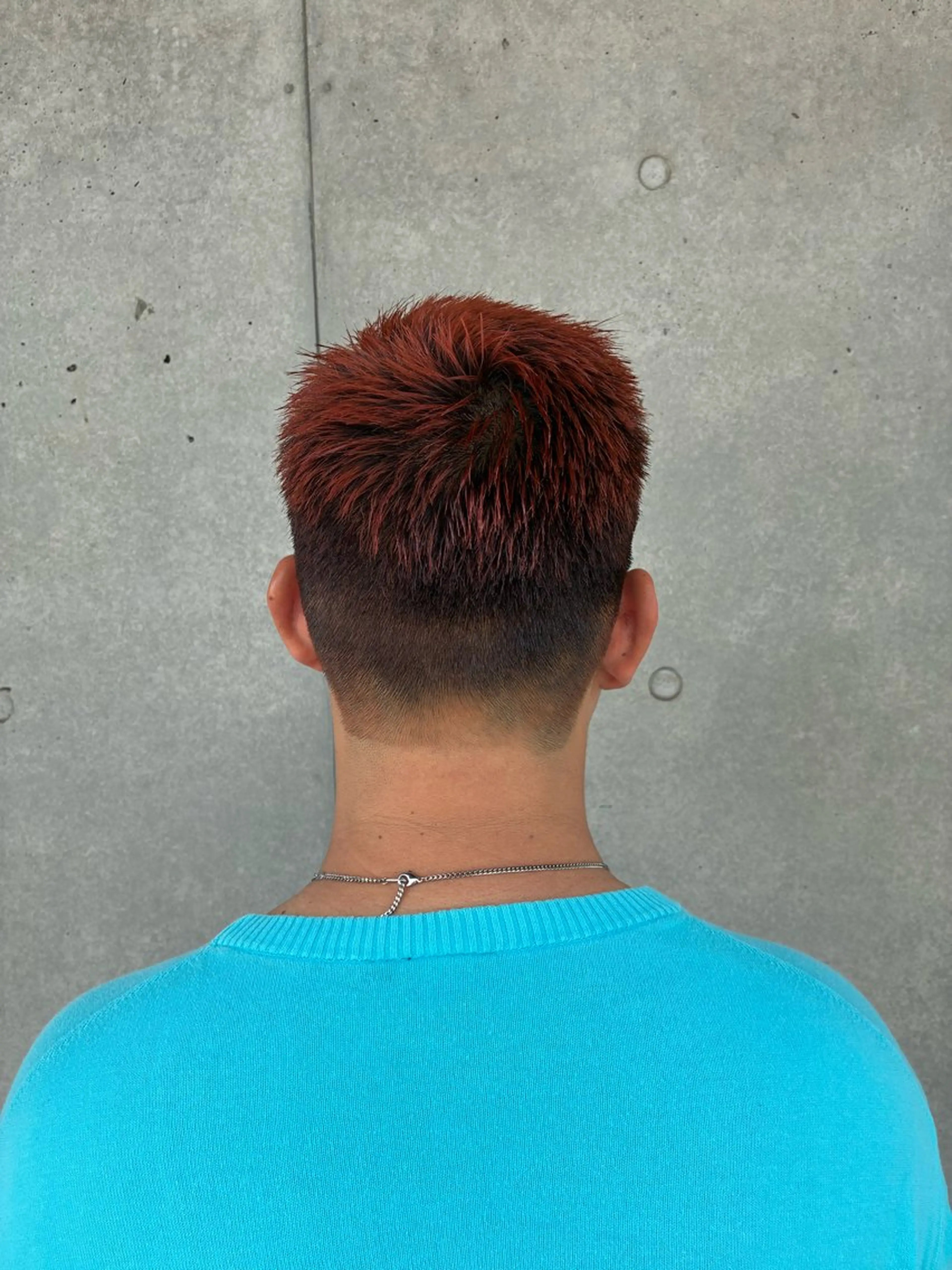 メンズ メンズブリーチ カット ヘアカラー 遠藤姫花 𝒂𝒔𝒉草加𓂃のヘアスタイル