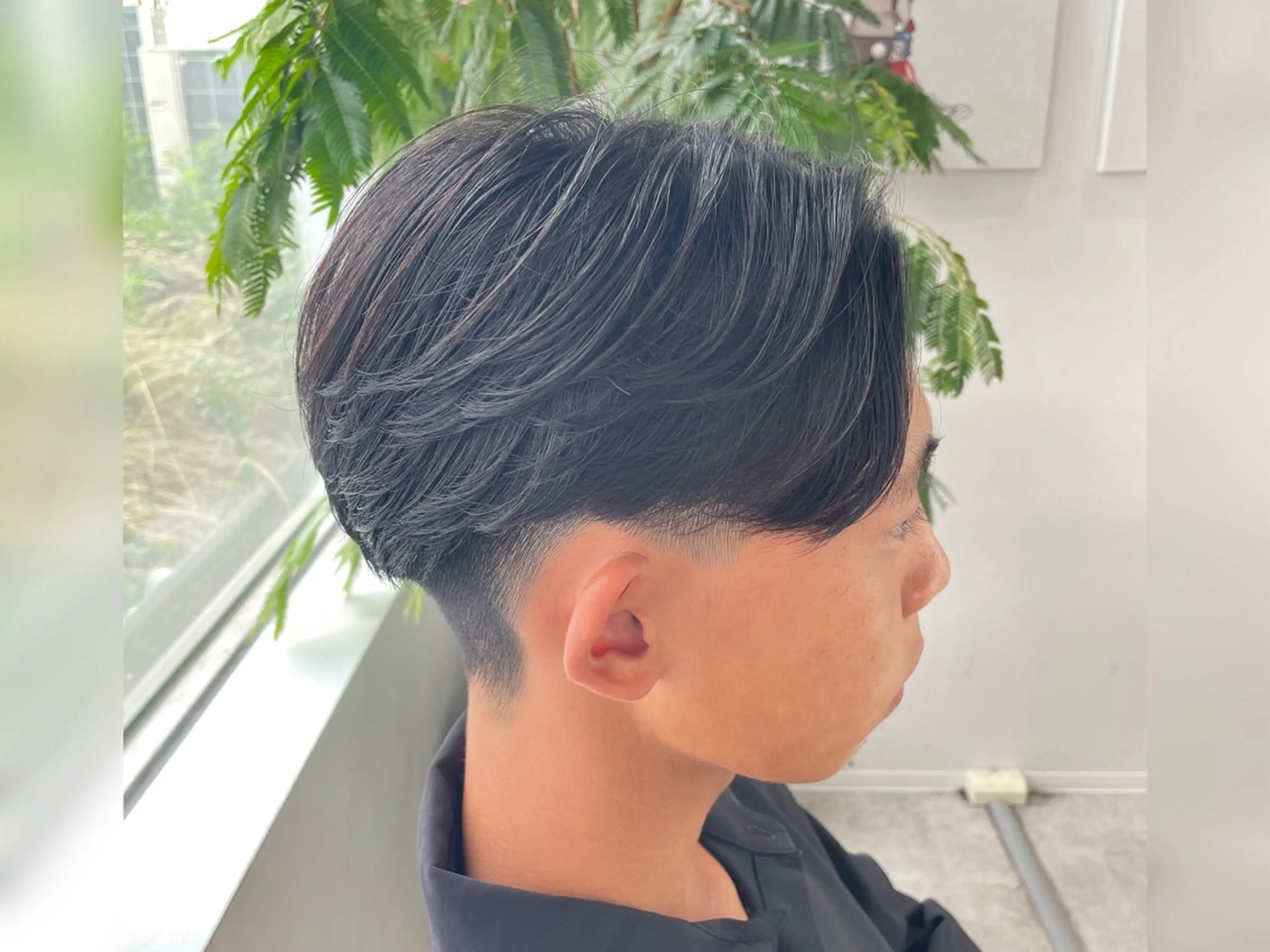 ショート パーマ メンズ カット パーマ メンズパーマ/新潟/ 万代／田崎亮🌟のヘアスタイル