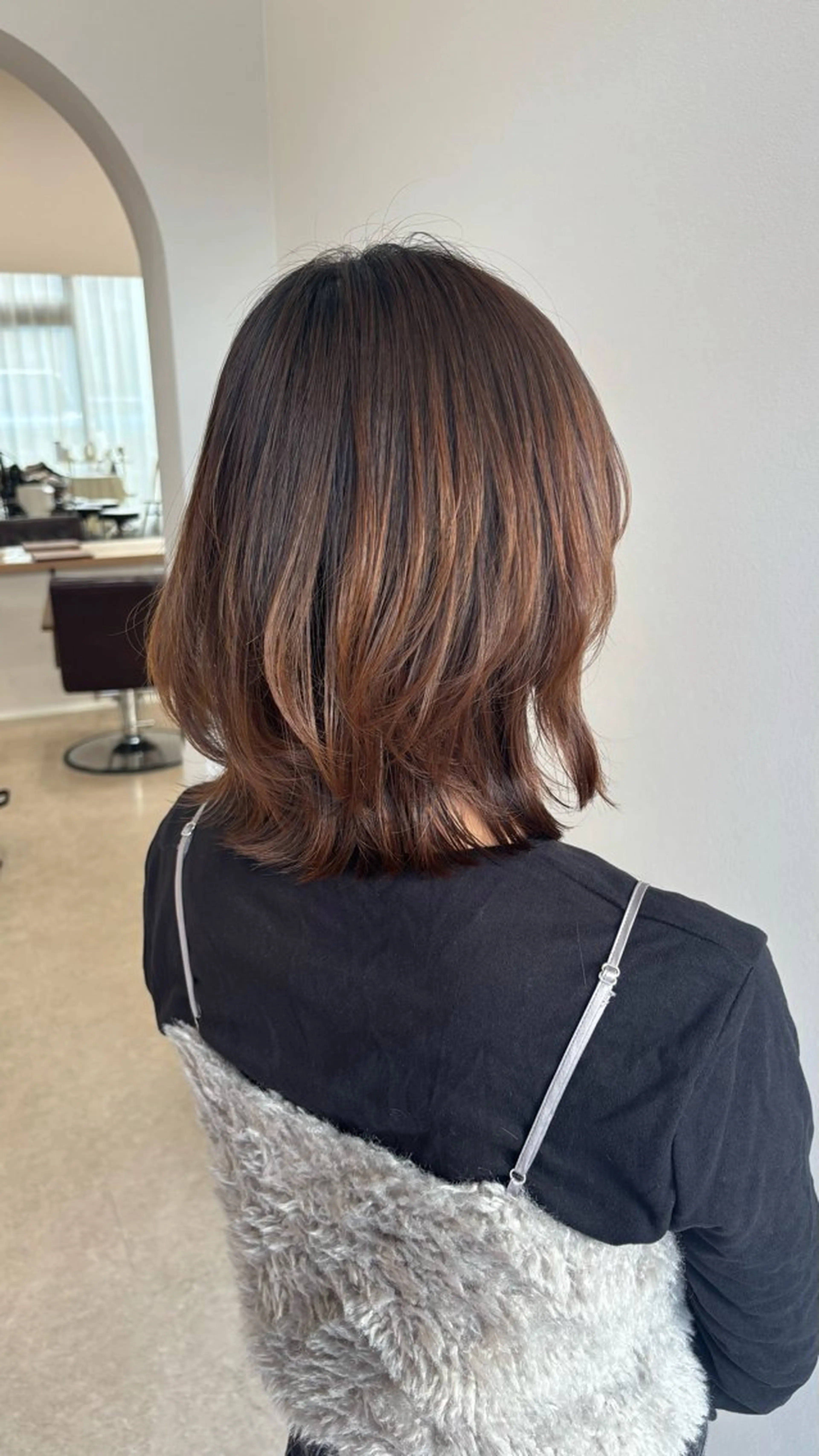ショート ヘアアレンジ カット 能勢 莉里花のヘアスタイル