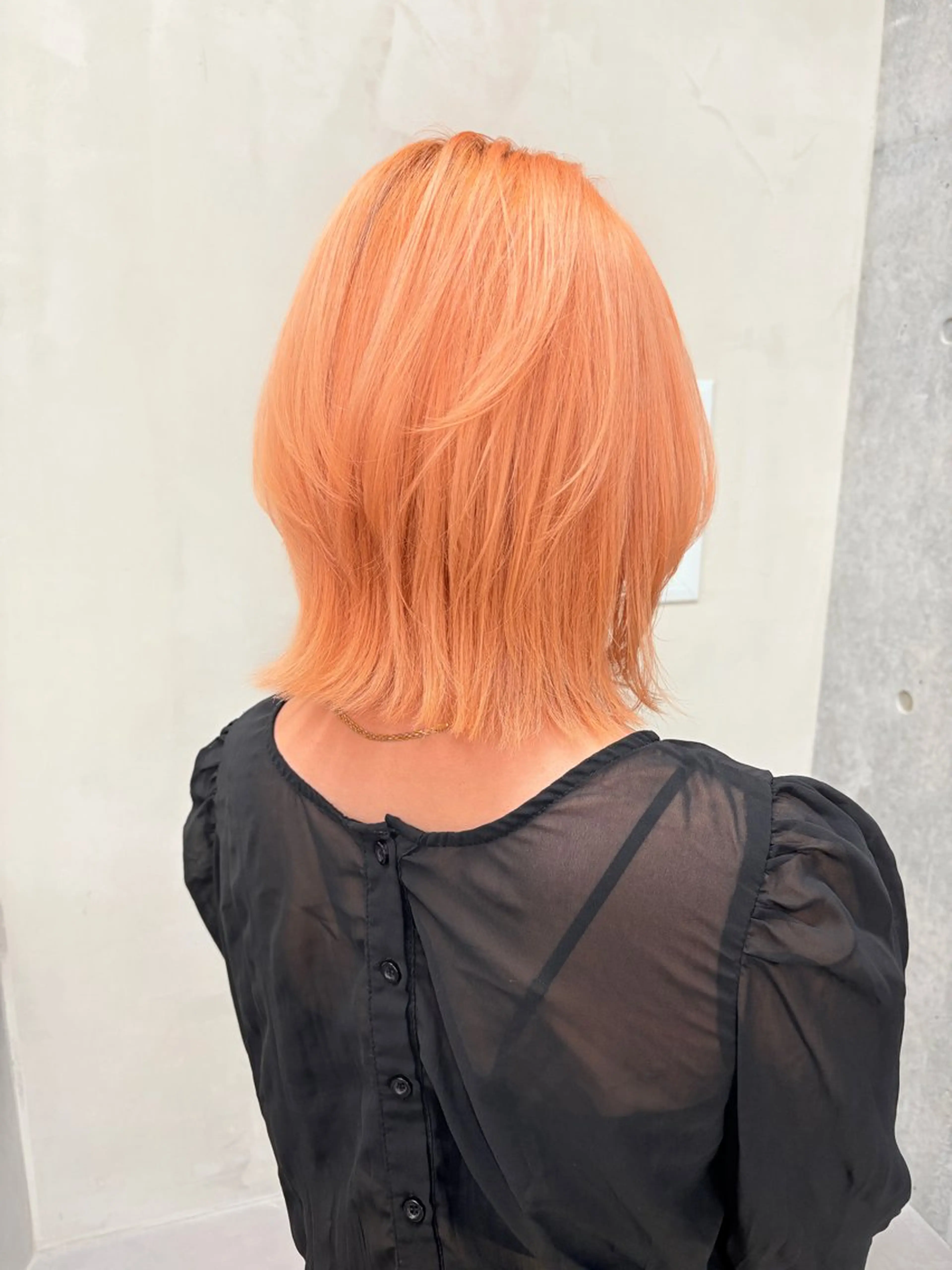 ミディアム カラー カット ヘアカラー トリートメント yuuna/ ハッシュカット🎀のヘアスタイル