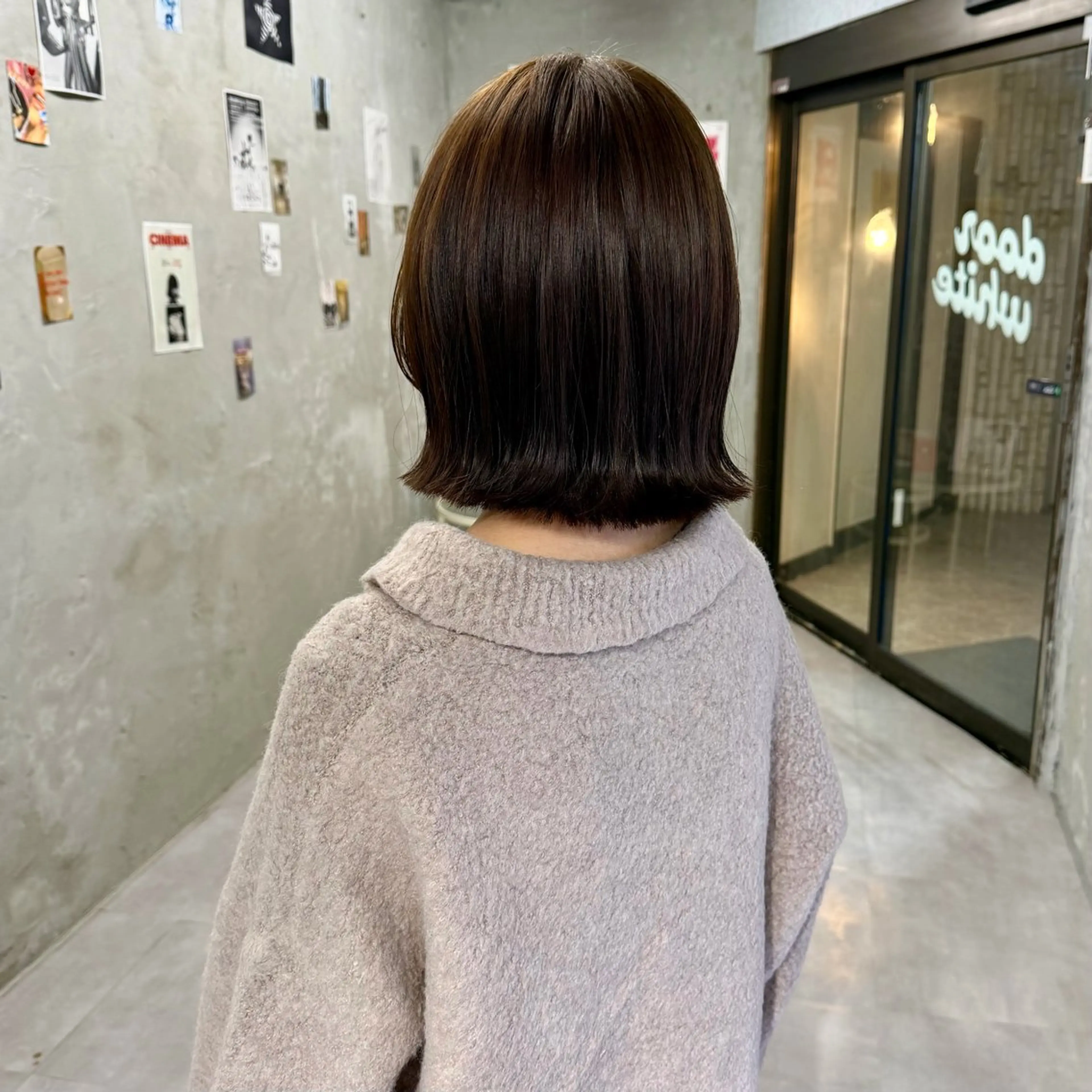 ミディアム カラー カット ヘアカラー トリートメント Kanna /doorwhiteのヘアスタイル