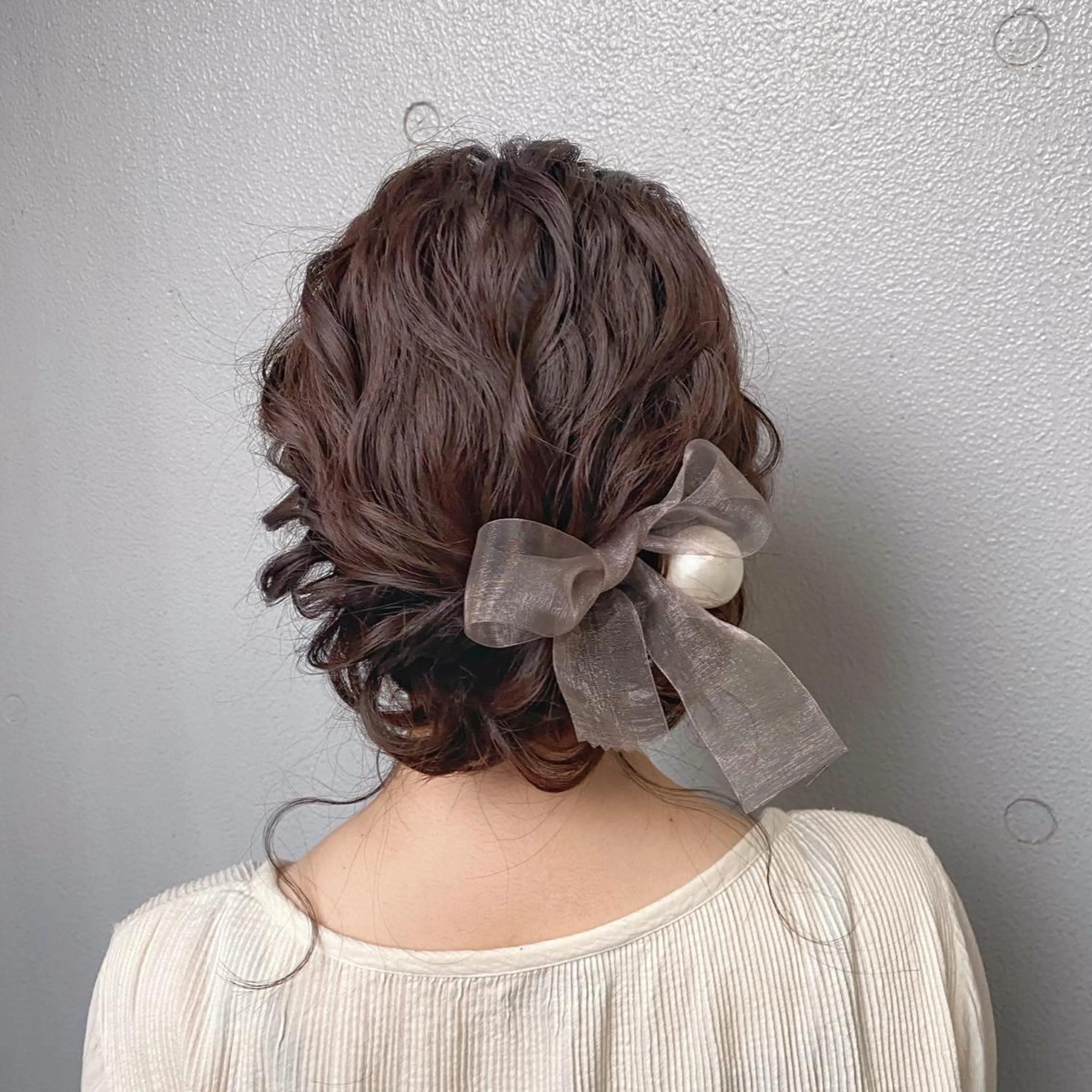 お出かけやお呼ばれに🎀❤︎ヘアアレンジ,ヘアセットの写真