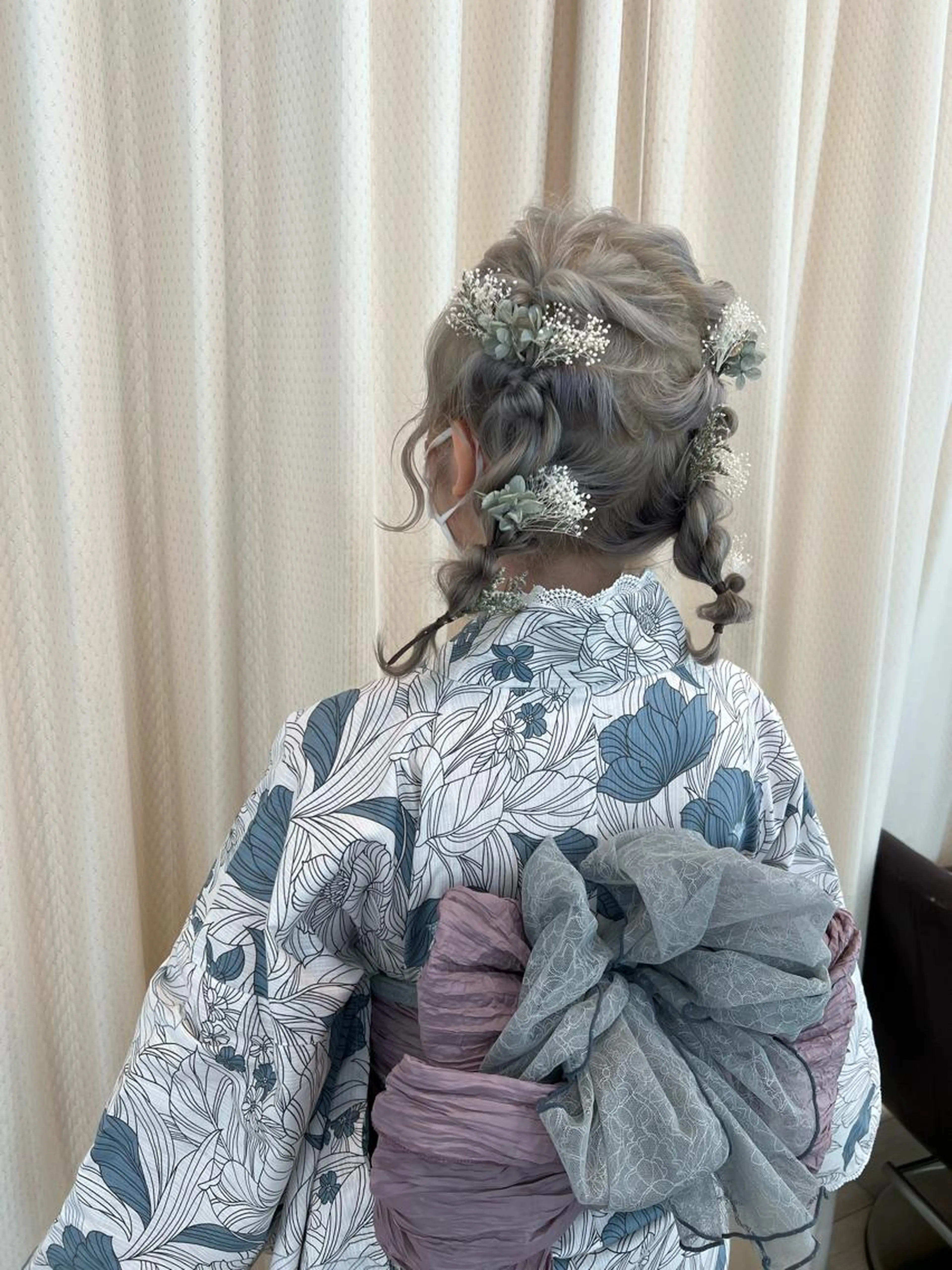 『平日限定🎇』浴衣着付け👘＋ヘアセット🌸 土日祝➕1100円の写真