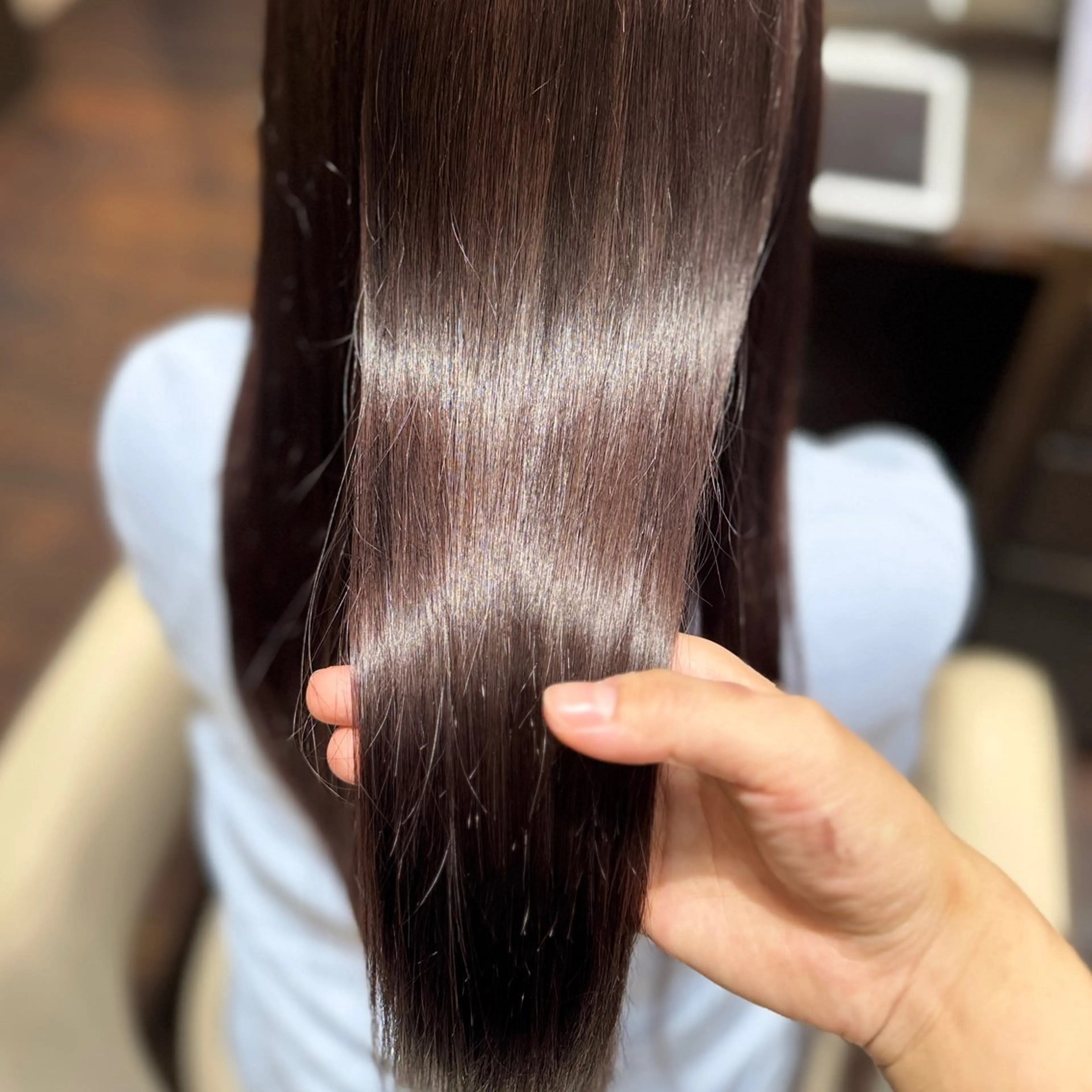 ロング カラー 川瀬 陽南子のヘアスタイル