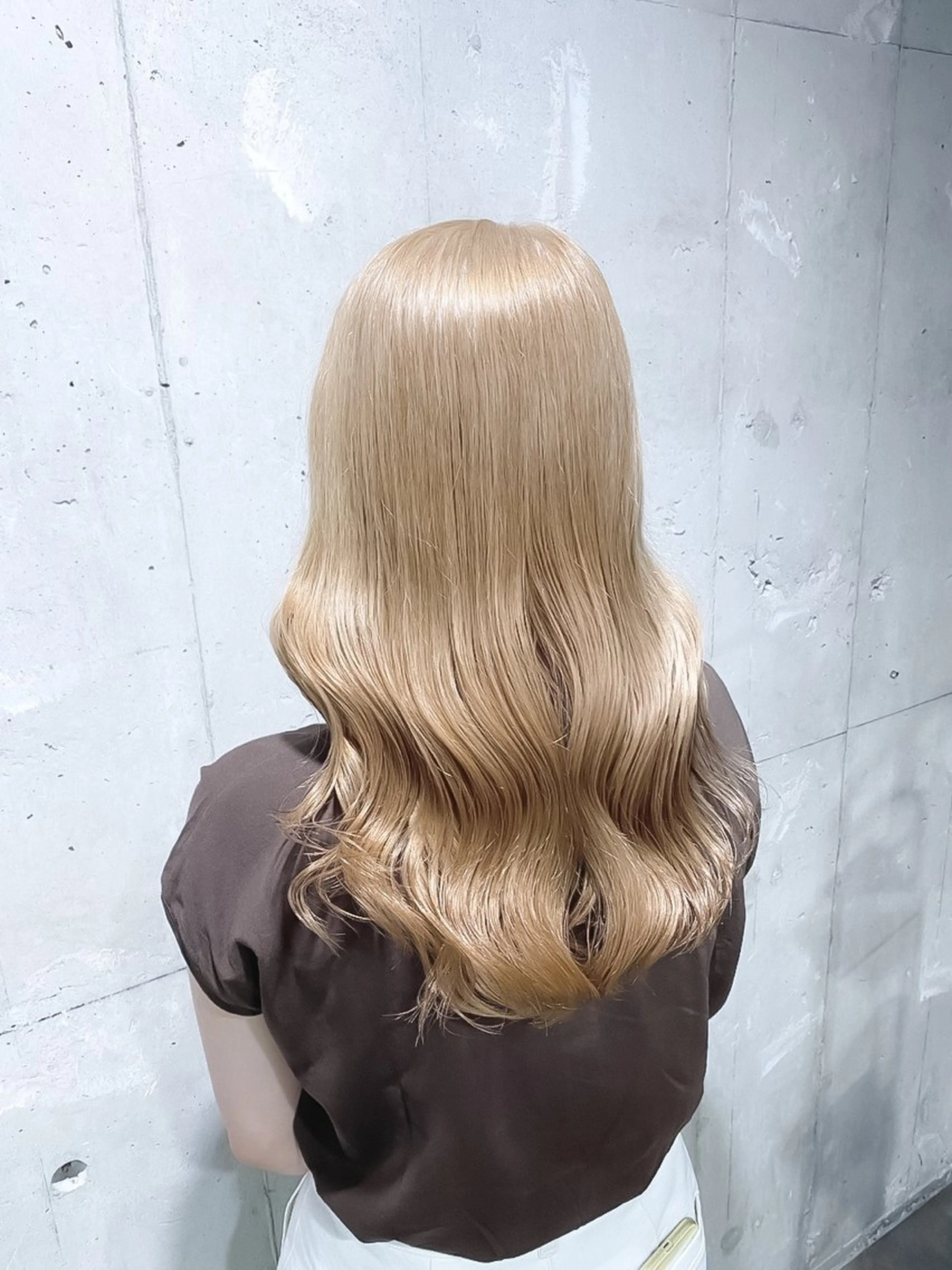 ロング カラー ブリーチ ケアブリーチ ハイトーンカラー 【縮毛矯正ブリーチ】 MANATO🌈のヘアスタイル