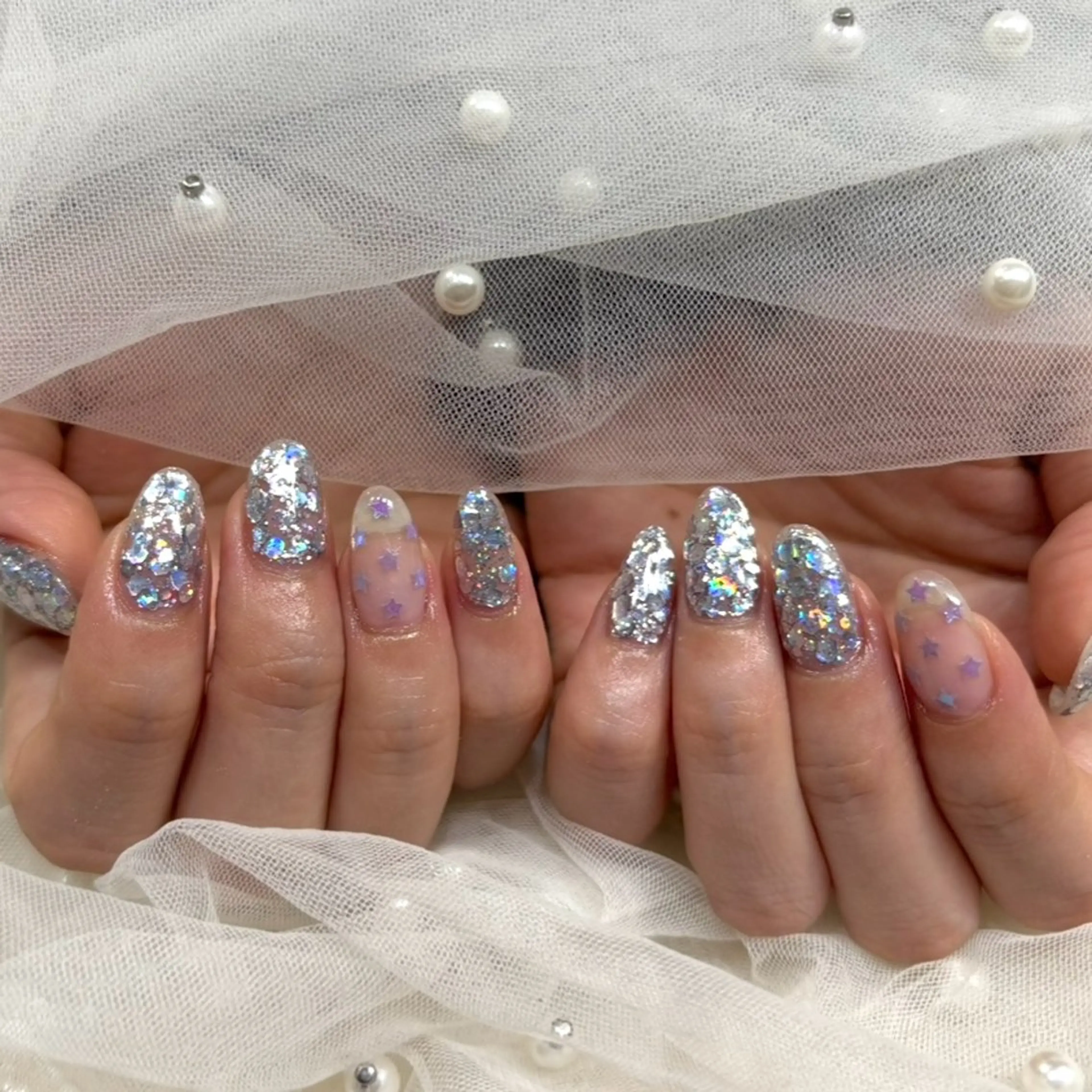 ネイル ハンドネイル Nami ‧₊💎.*˚のネイルデザイン