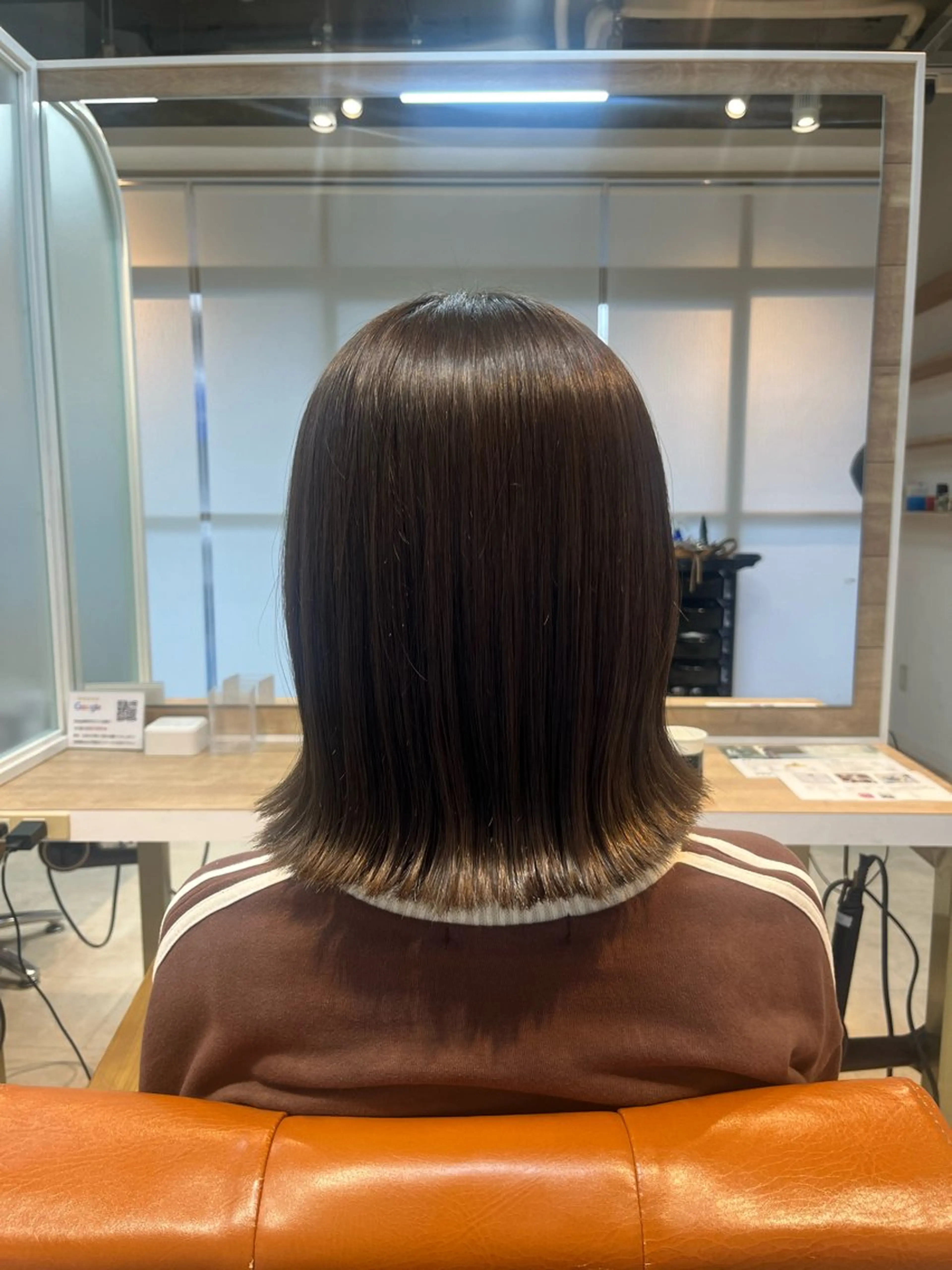 ミディアム カラー 下畑 希美/ SOUPLE.のヘアスタイル