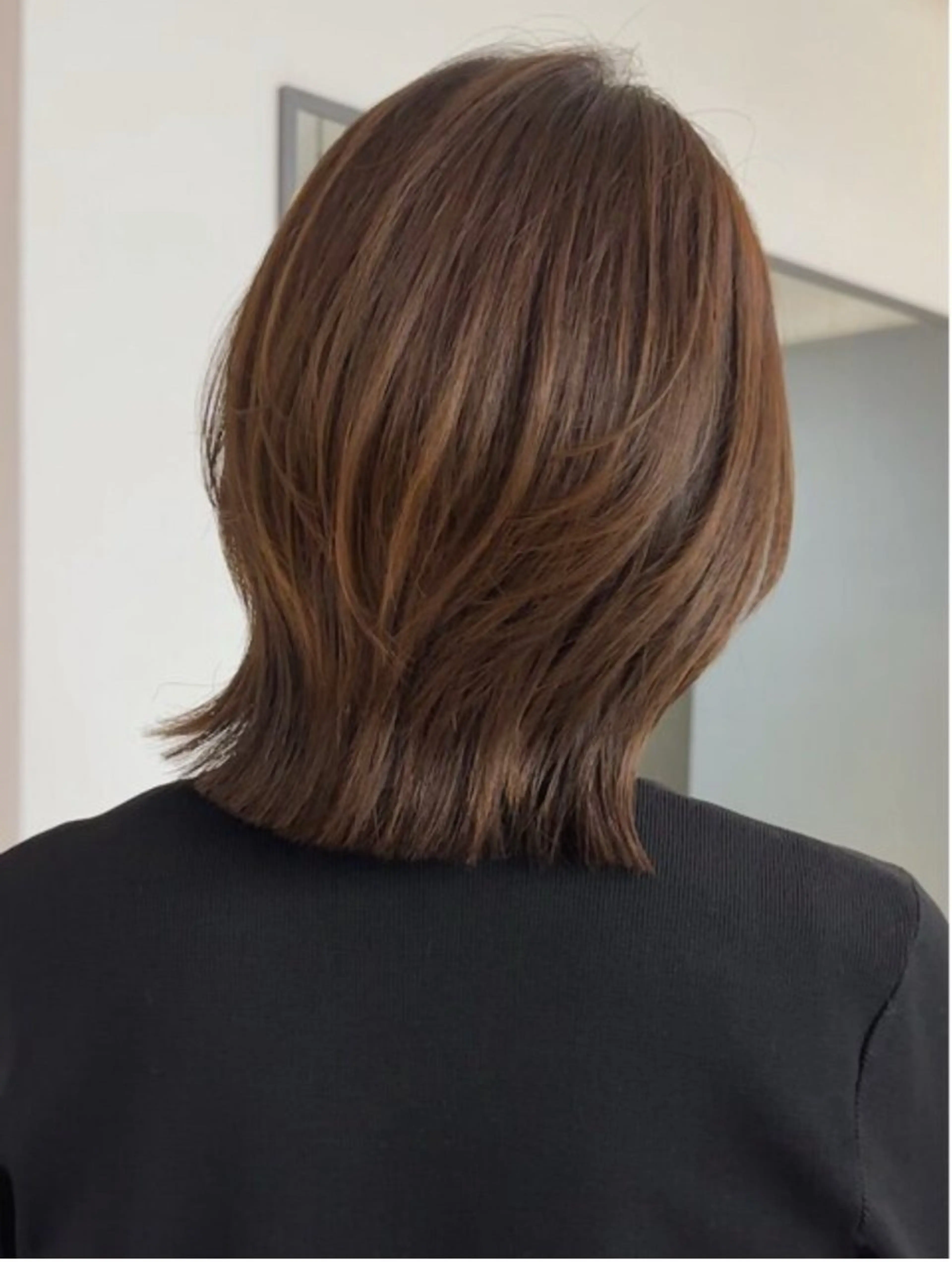 ミディアム 中尾 碧斗のヘアスタイル