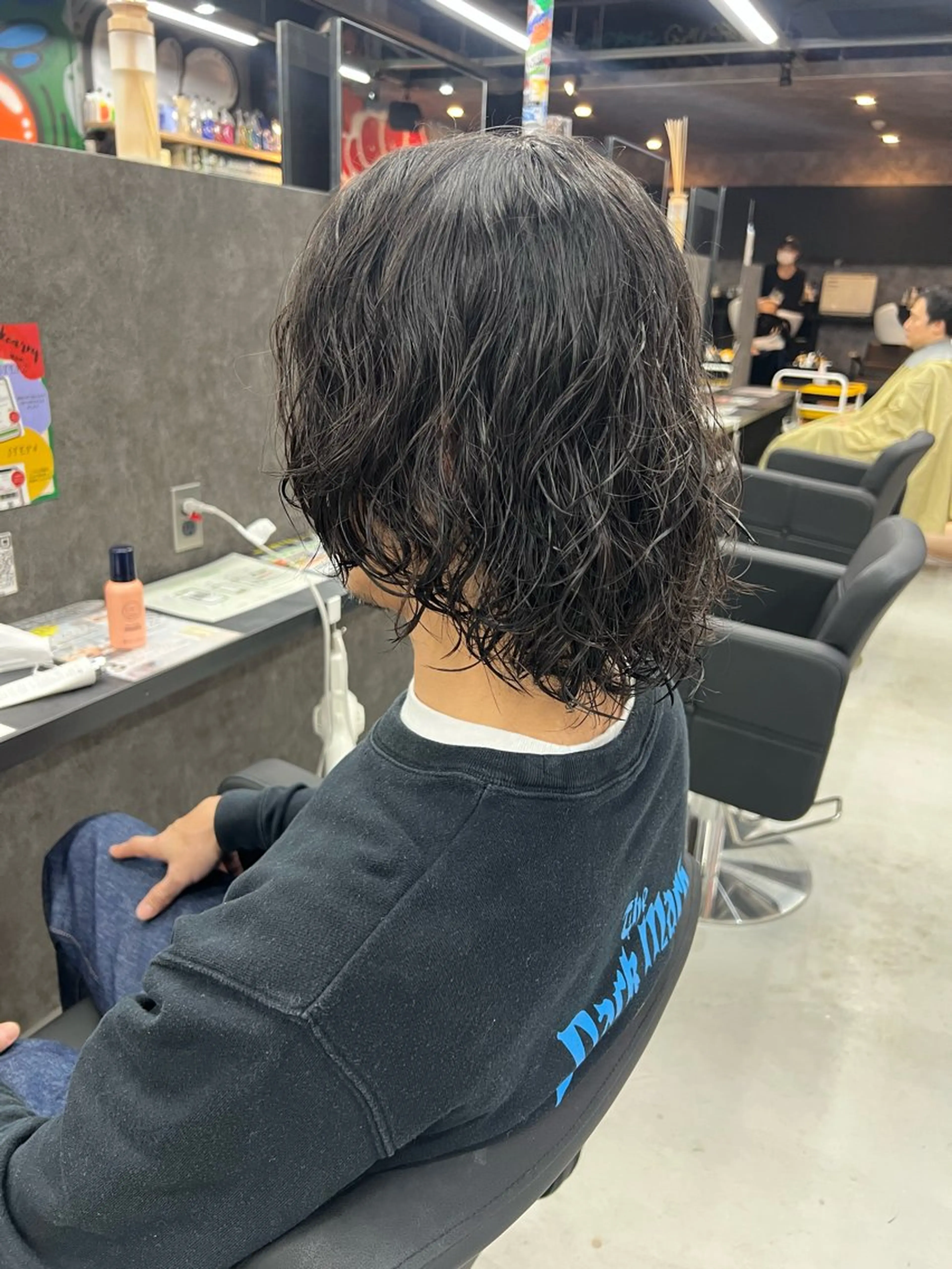 ミディアム パーマ メンズ 錦糸町/Men's cutパーマ石川史弥のヘアスタイル