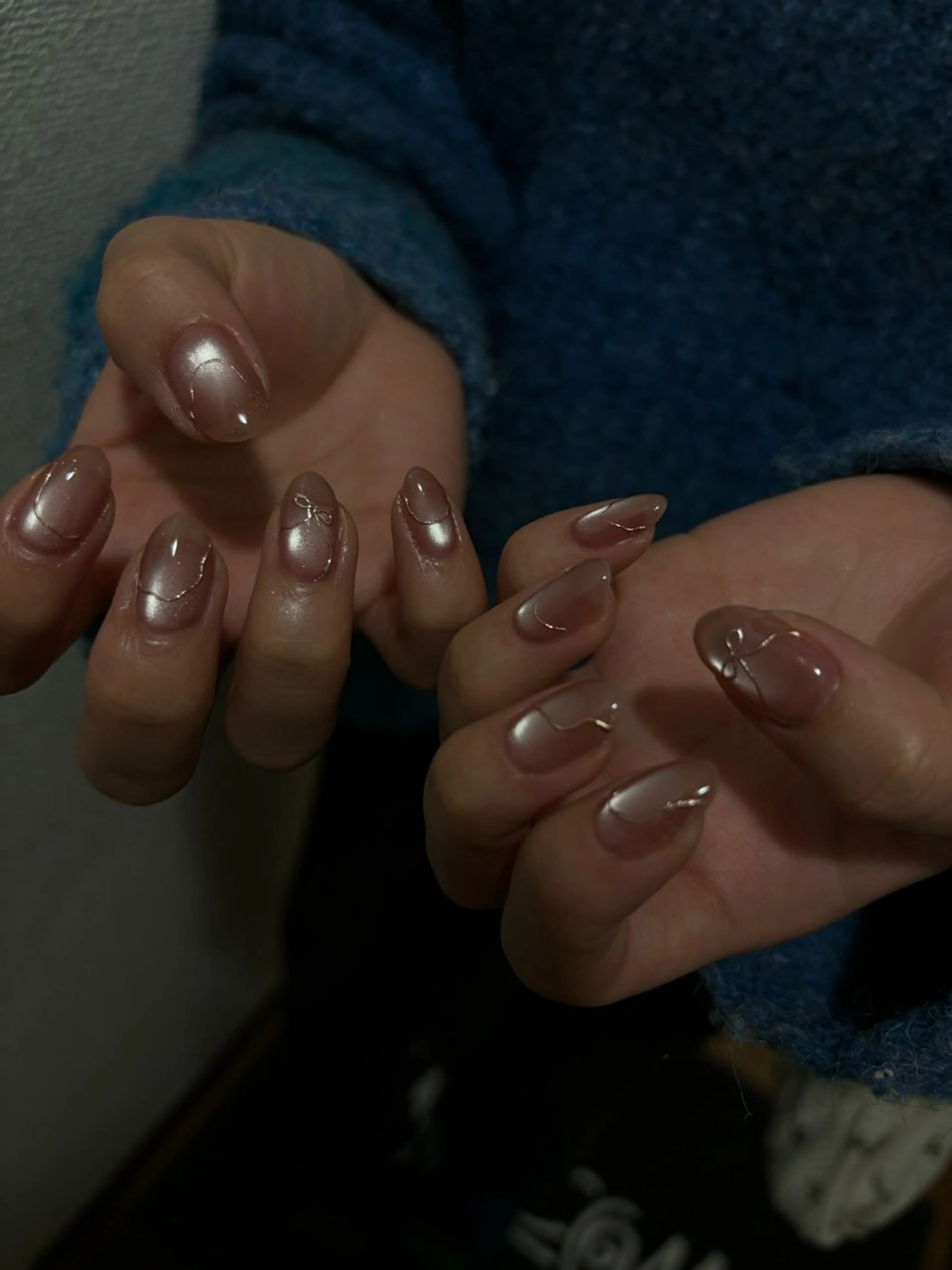 ネイル アートネイル ミラーネイル ハンドネイル nail salon Howdyのネイルデザイン