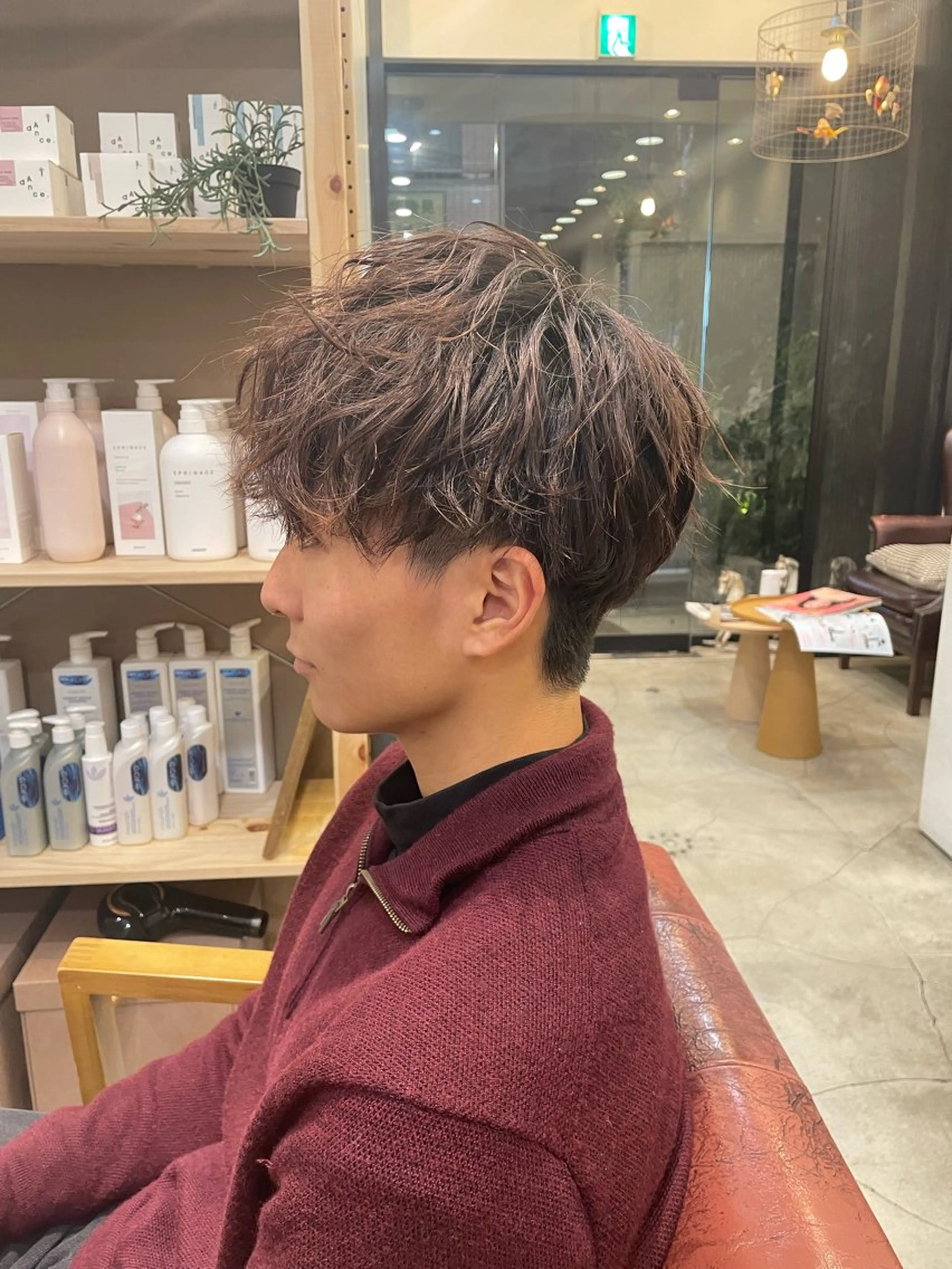 ショート メンズ メンズパーマ 畠山 渚のヘアスタイル