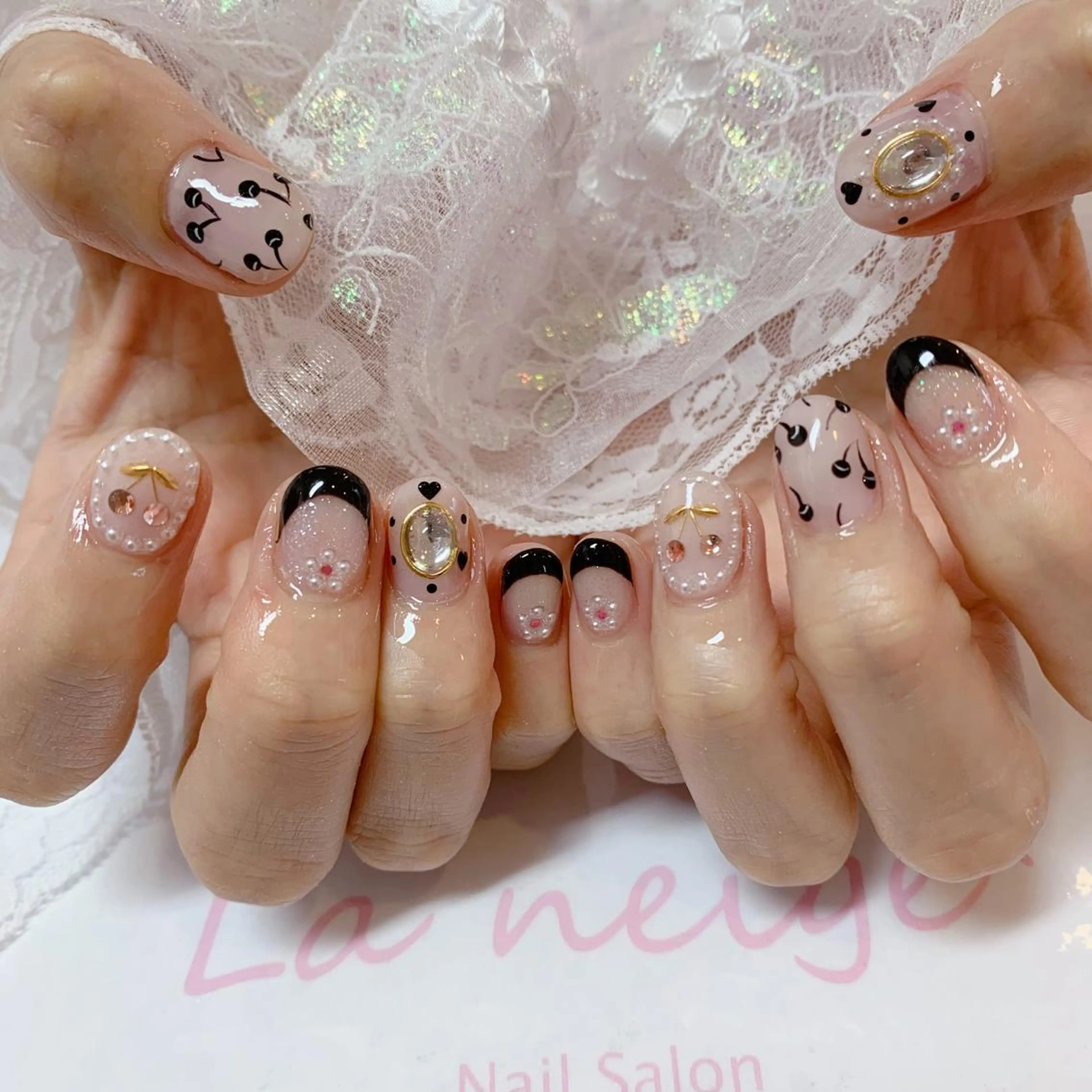 ネイル ハンドネイル La neige* yuki 🐩🌙のネイルデザイン