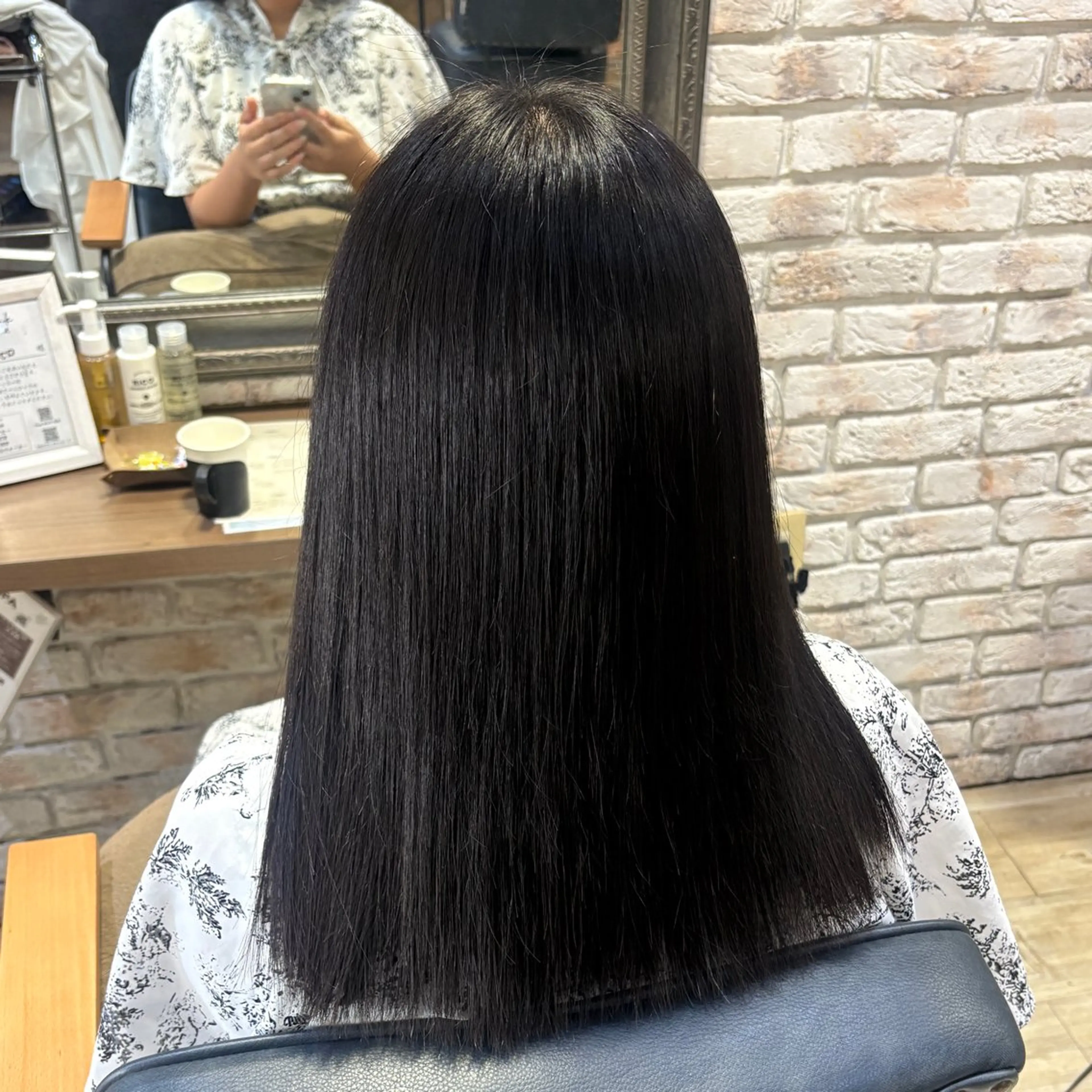 ロング カラー 髪質改善/縮毛矯正 💜COCORO💜のヘアスタイル