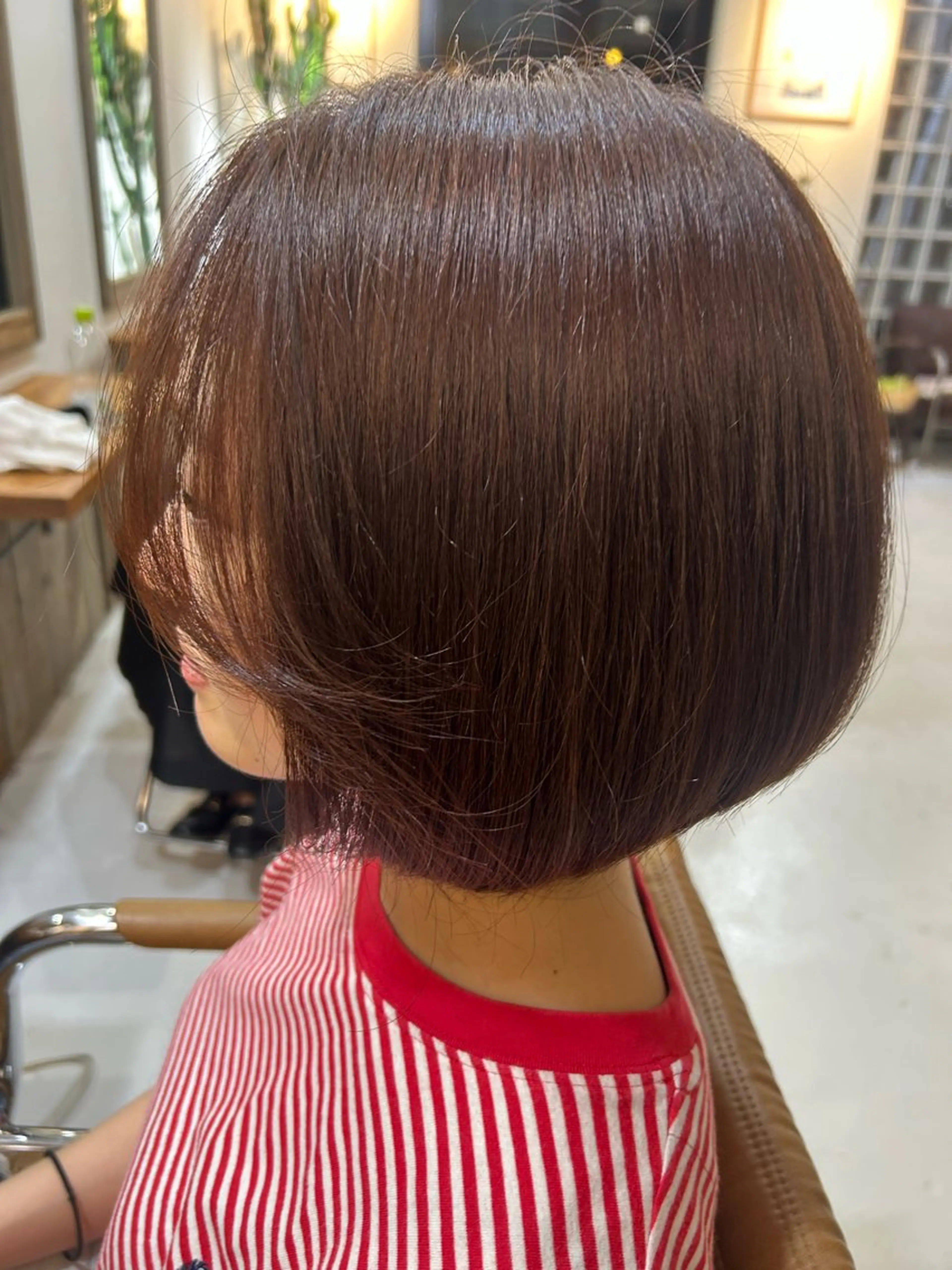 ショート 🌷無料ボブ カットモデル🌷雅のヘアスタイル