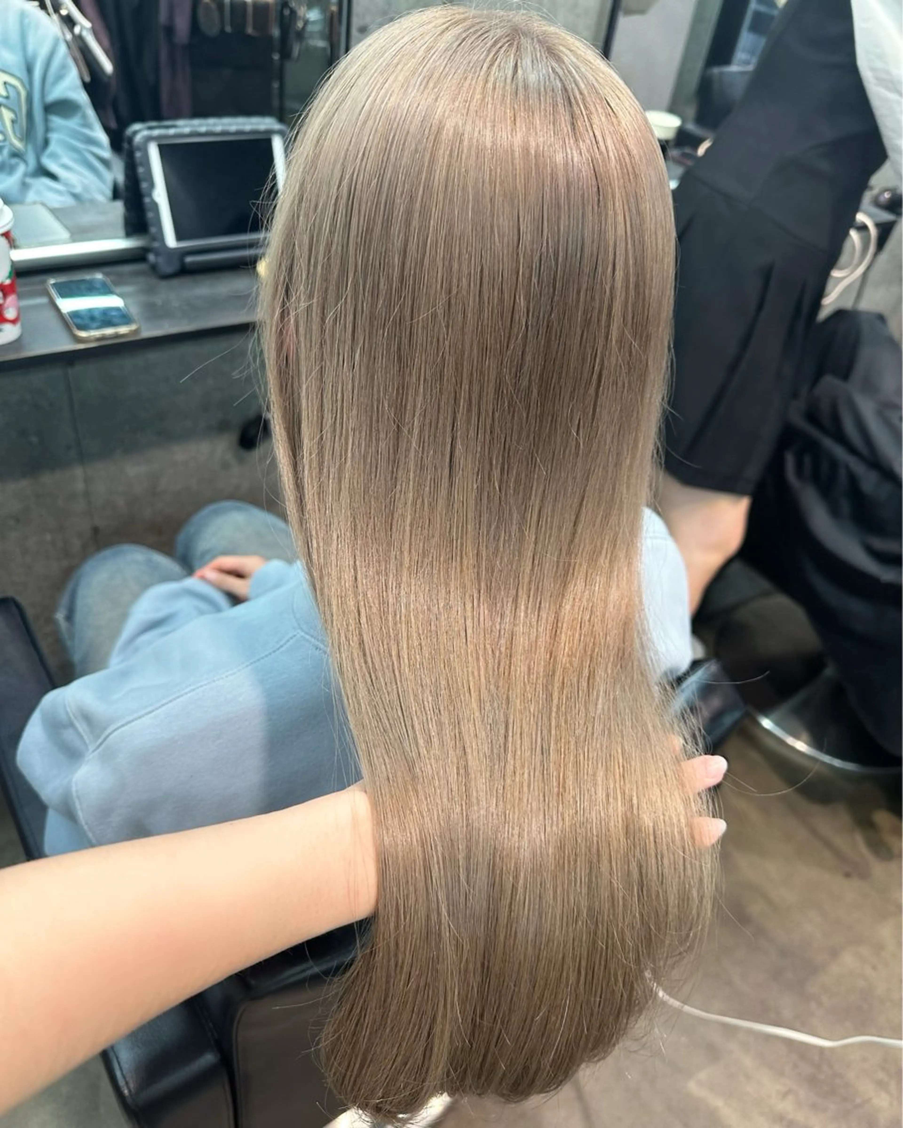 ロング カラー 🫧シールエクステ/ 艶カラー🫧アサミ️のヘアスタイル