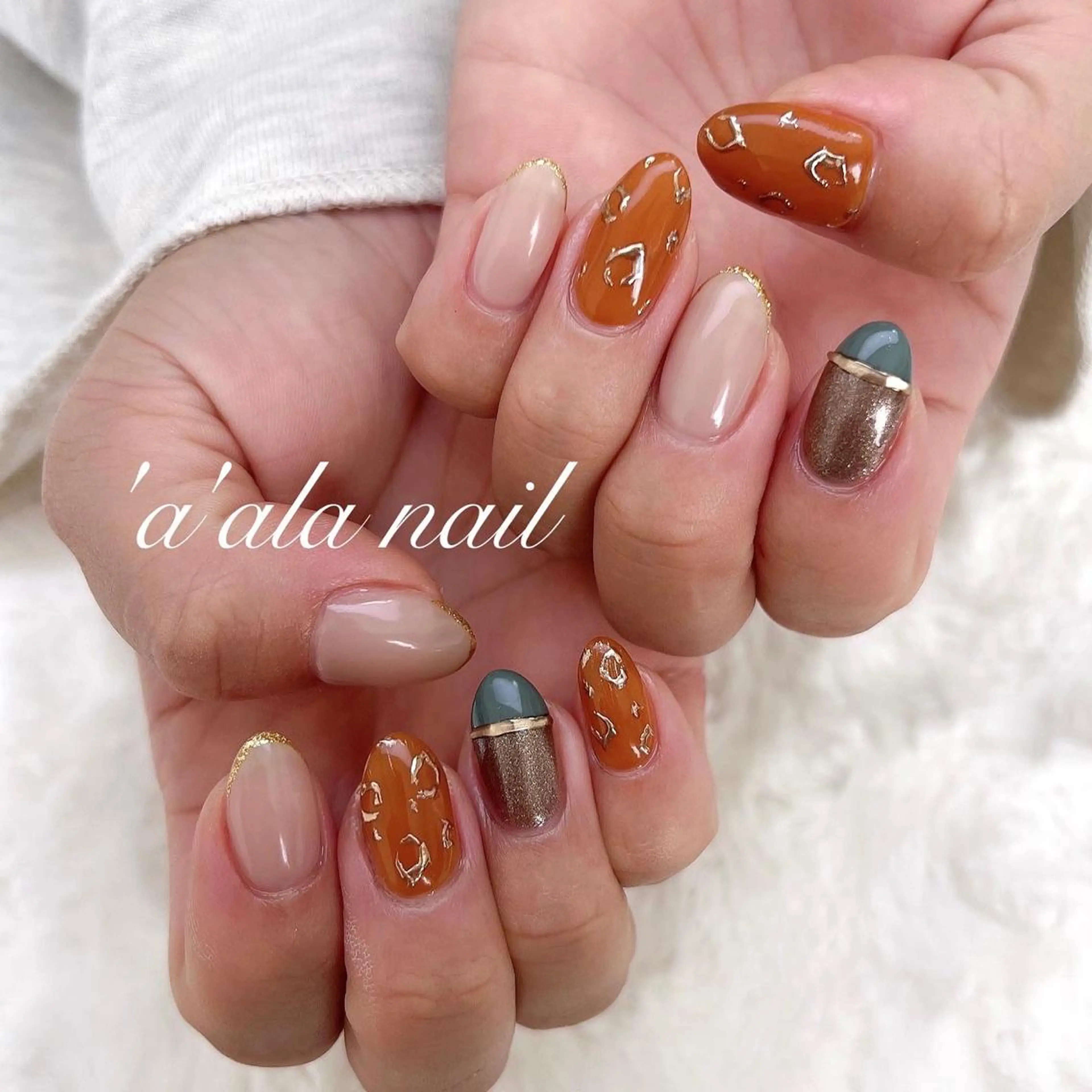 ネイル アートネイル 'a'ala nailのネイルデザイン