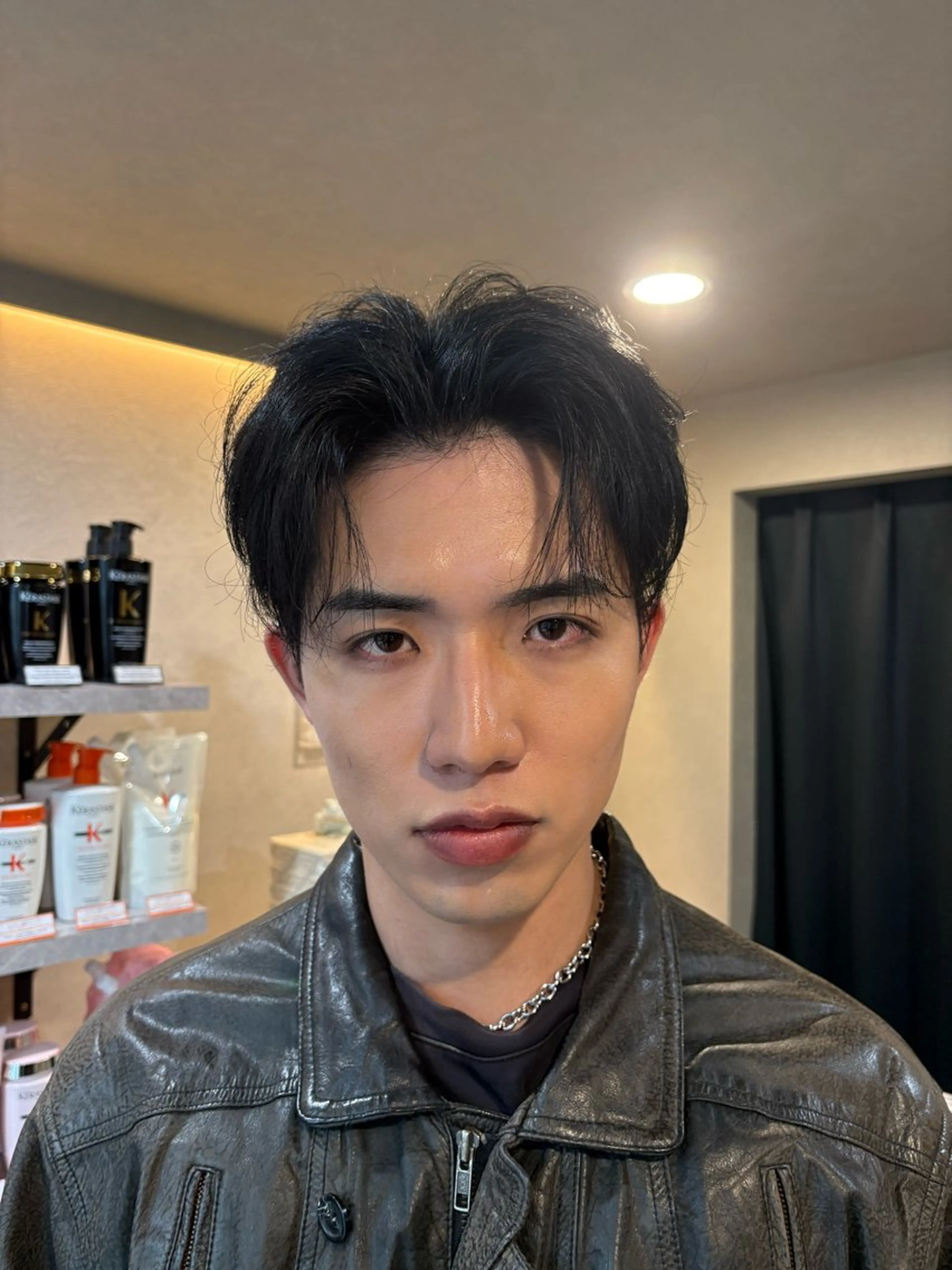 リアル韓国メンズカット＋メンズメイク(shu uemura)の写真