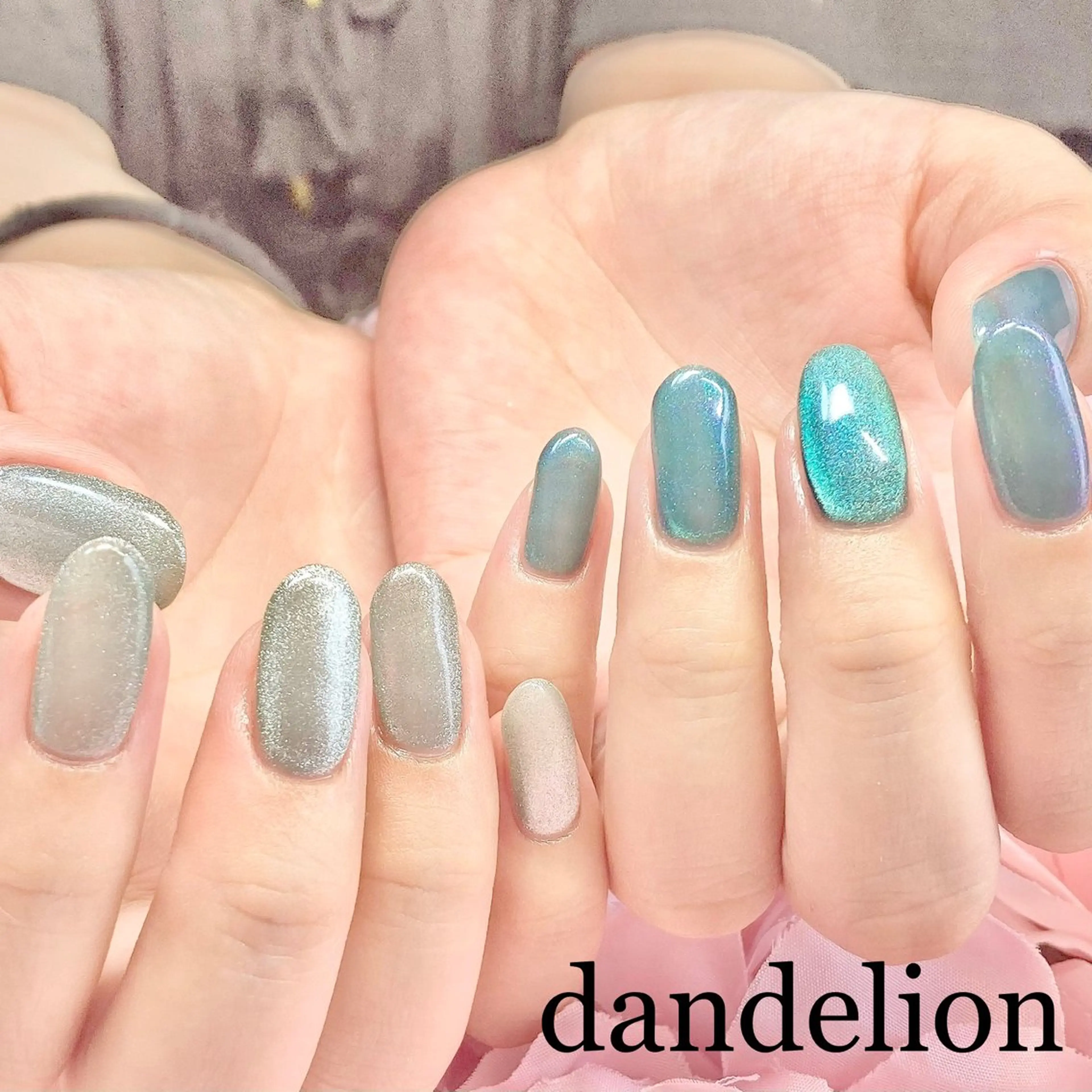 ネイル ハンドネイル ハンドケア dandelion ダンデライオンのネイルデザイン