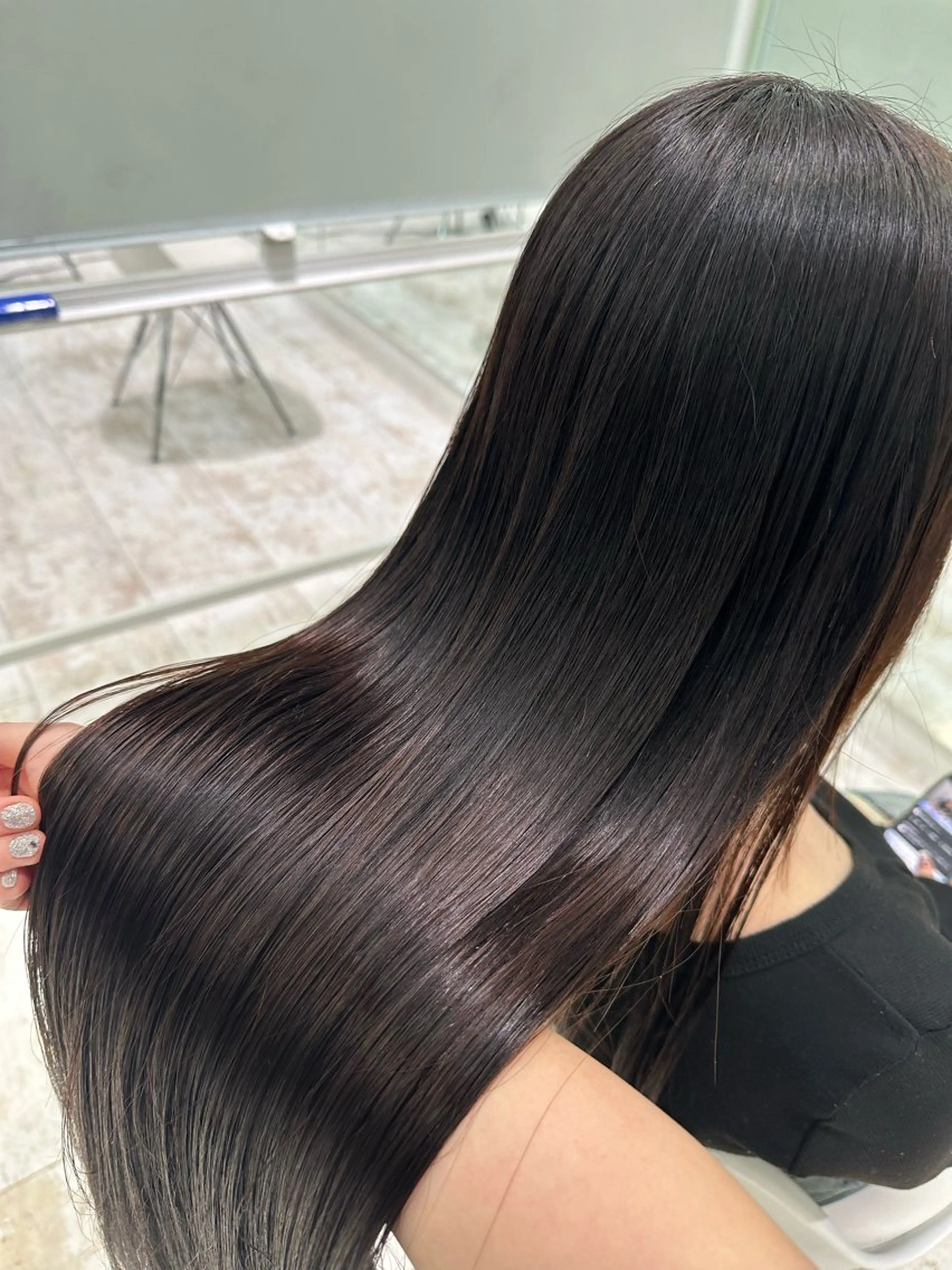 ロング 縮毛矯正 🦋フジモリ セリナ🦋のヘアスタイル