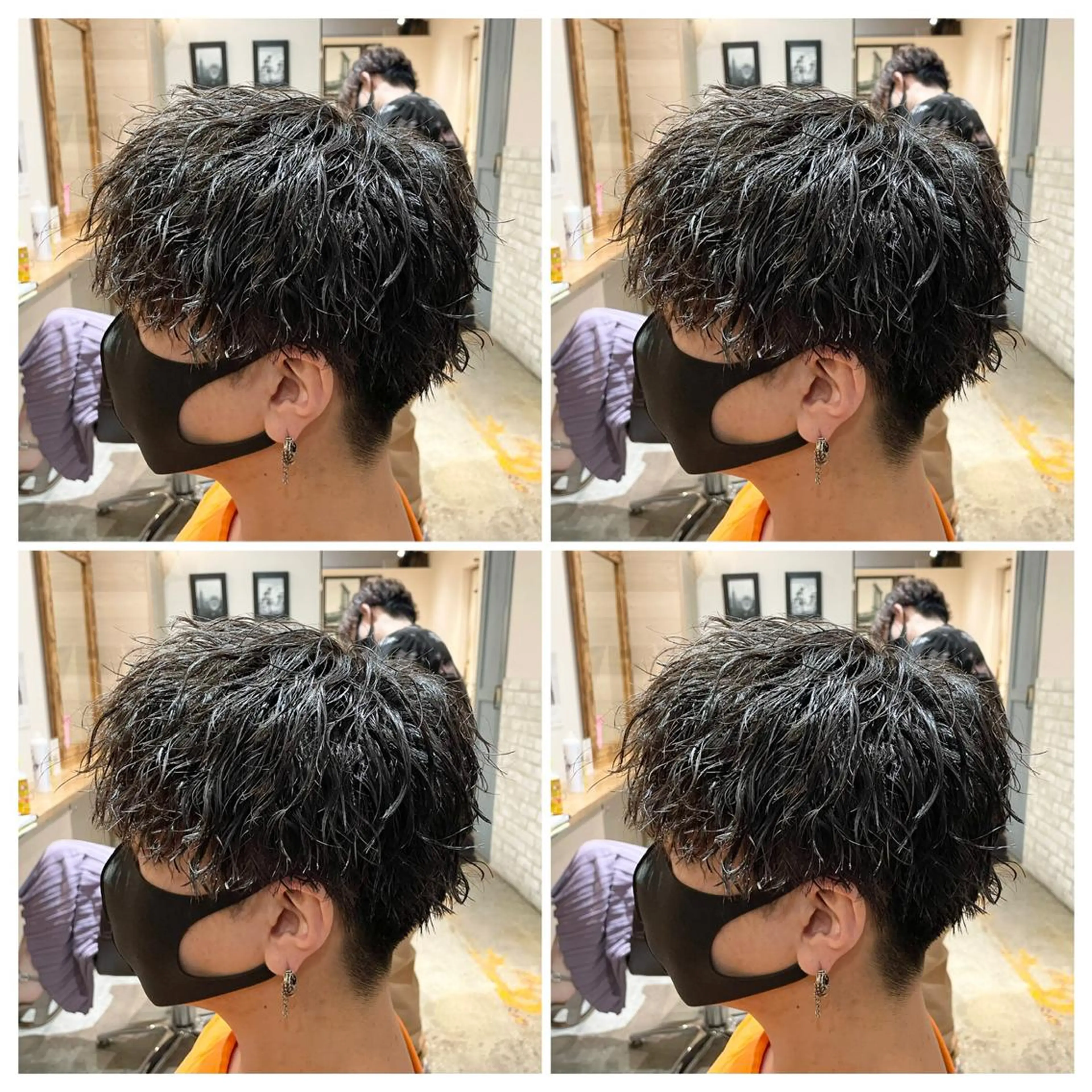 パーマ メンズ カット パーマ トリートメント 💎髪質改善/艶髪 荻原💎のヘアスタイル