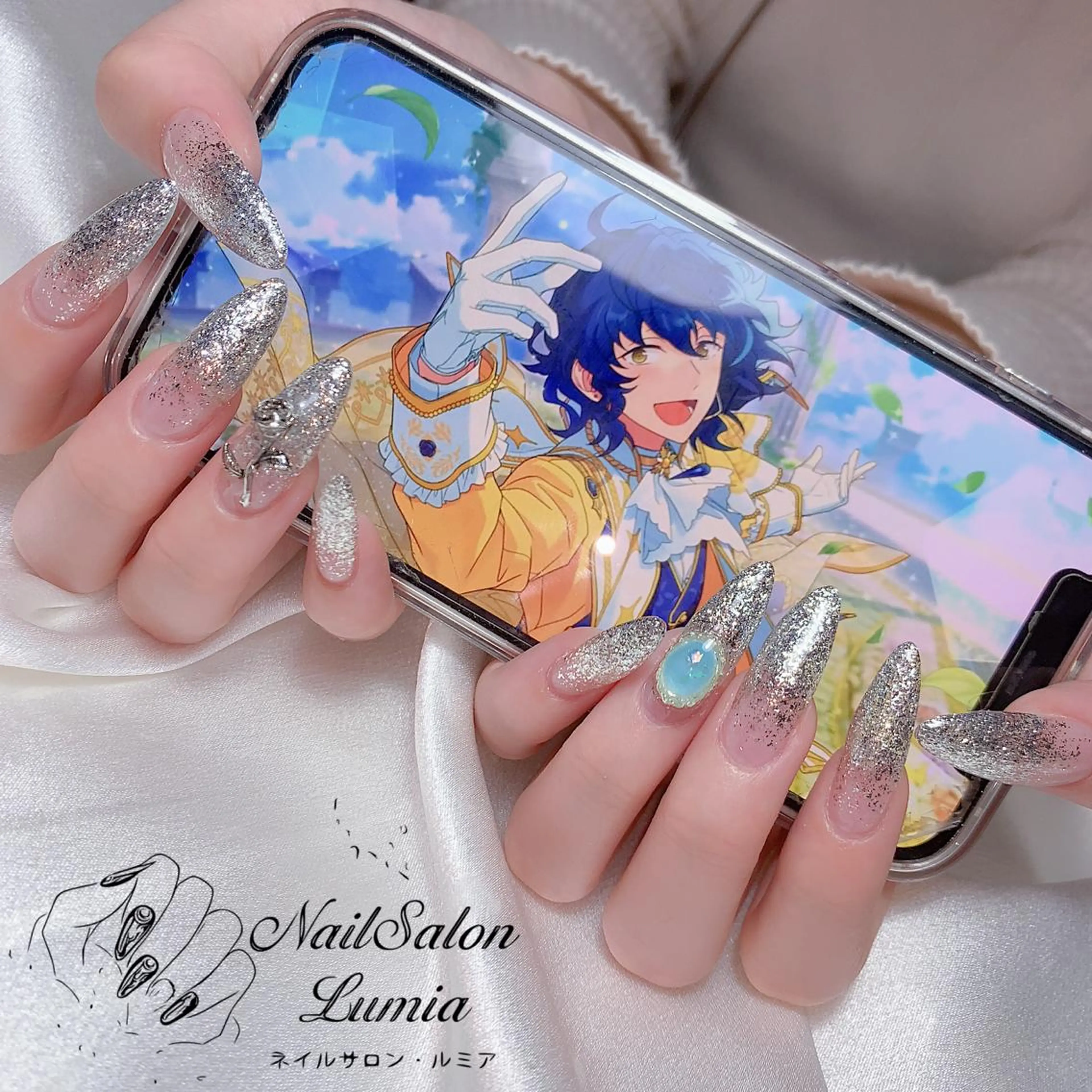 ネイル ハンドネイル ネイルサロン ルミア Lumia 店長のネイルデザイン