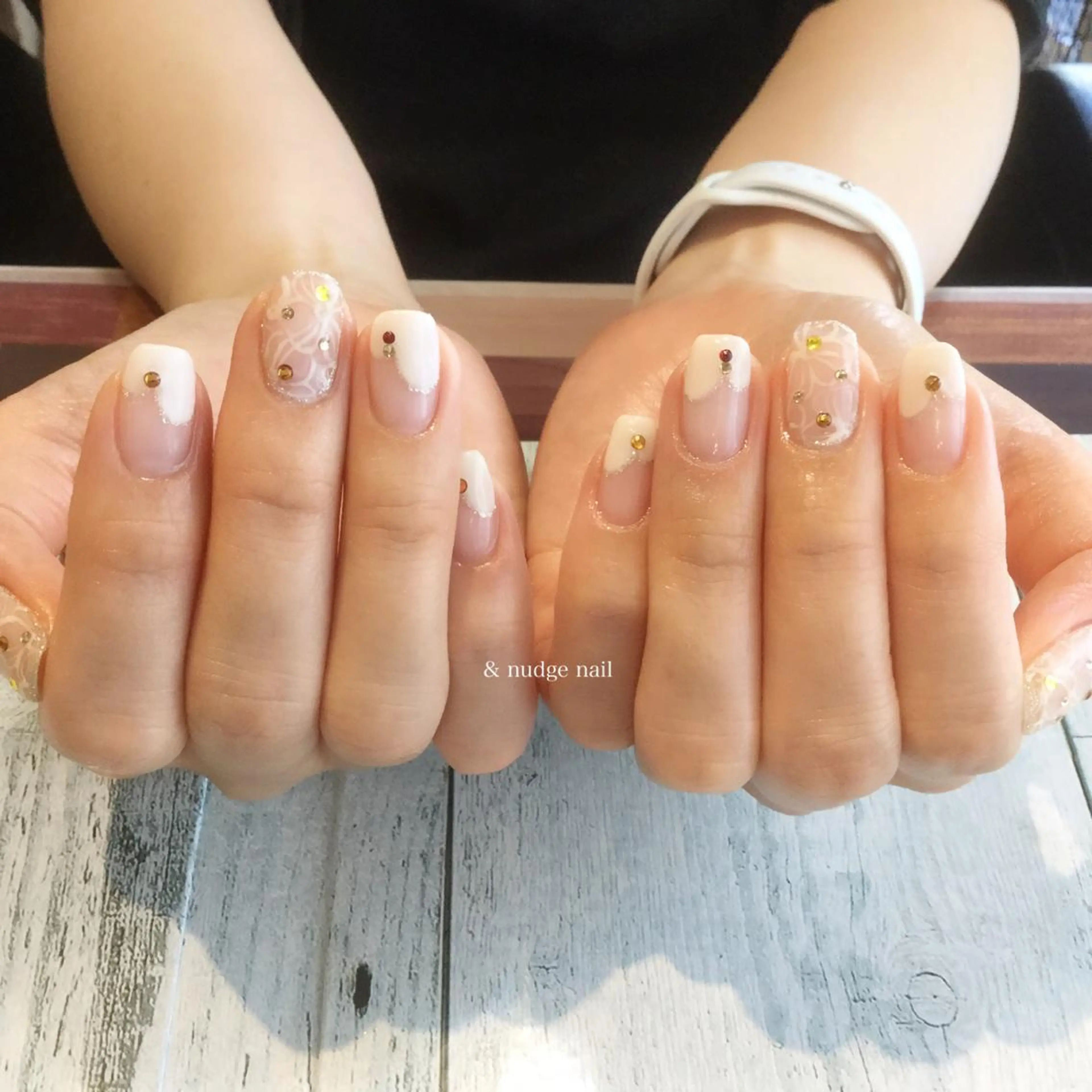 ネイル ハンドネイル & nudge nail所属・&nudgenail 本多のネイルデザイン