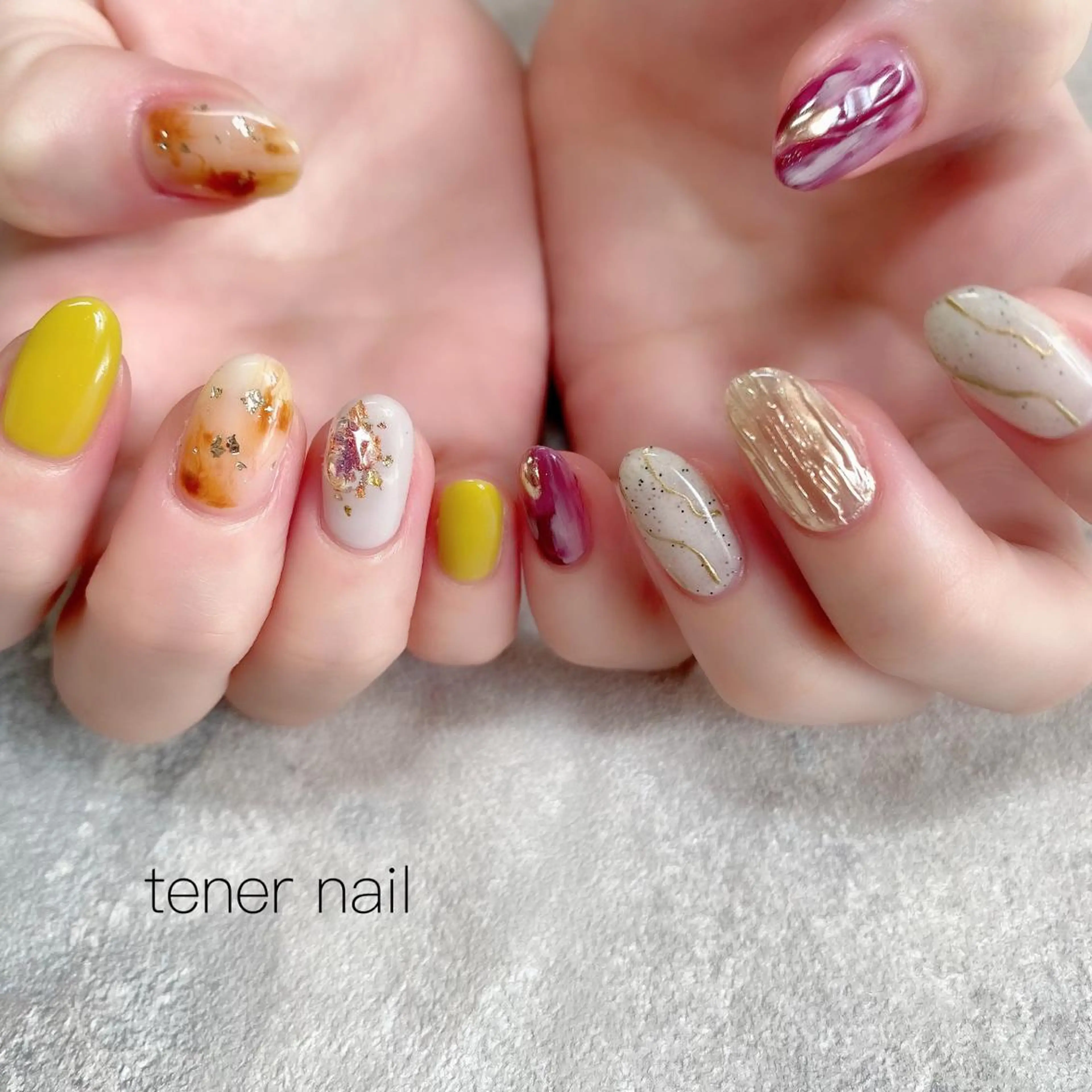 ネイル ニュアンスネイル テネルネイル tener nailのネイルデザイン
