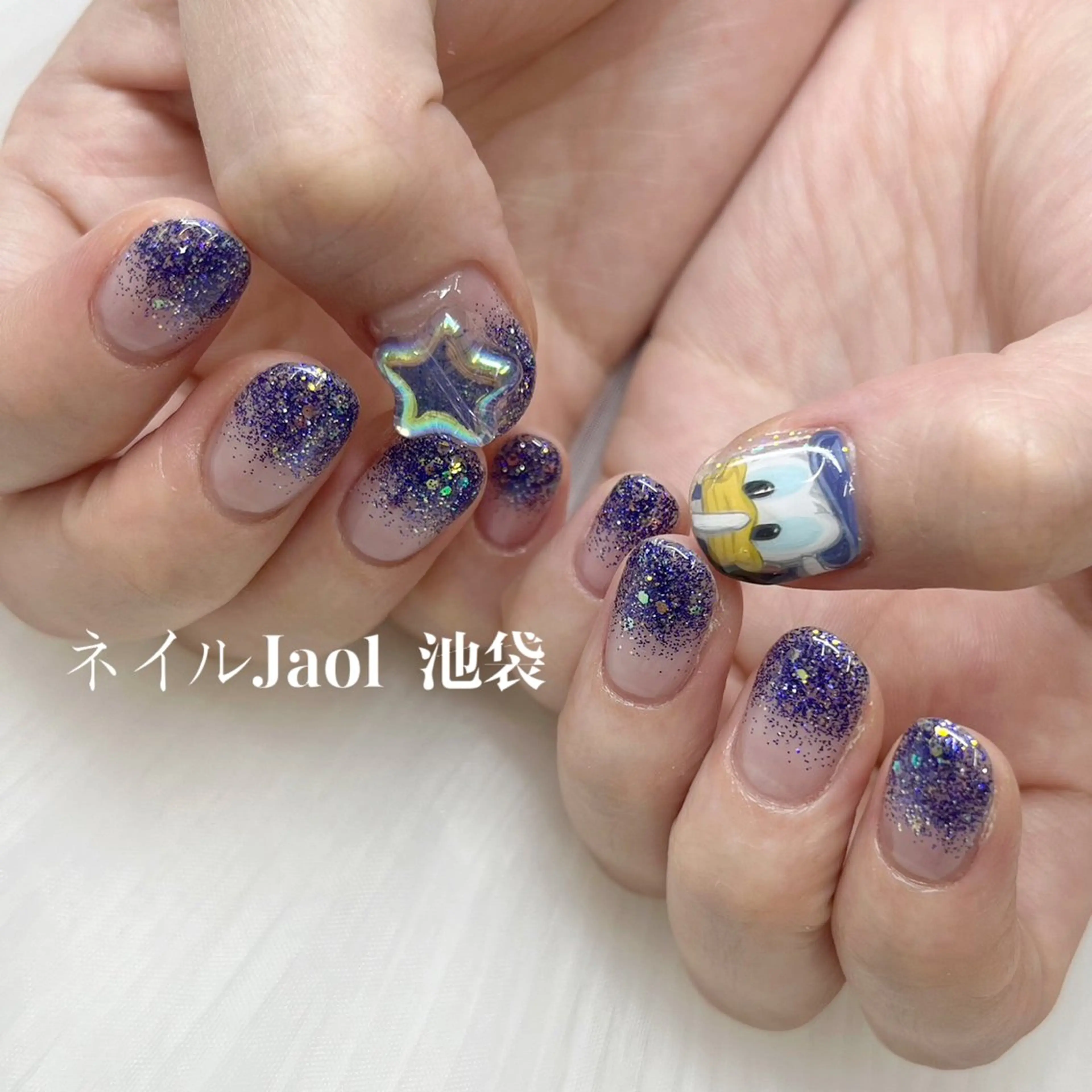 ミディアム ネイルJaol 池袋のネイルデザイン