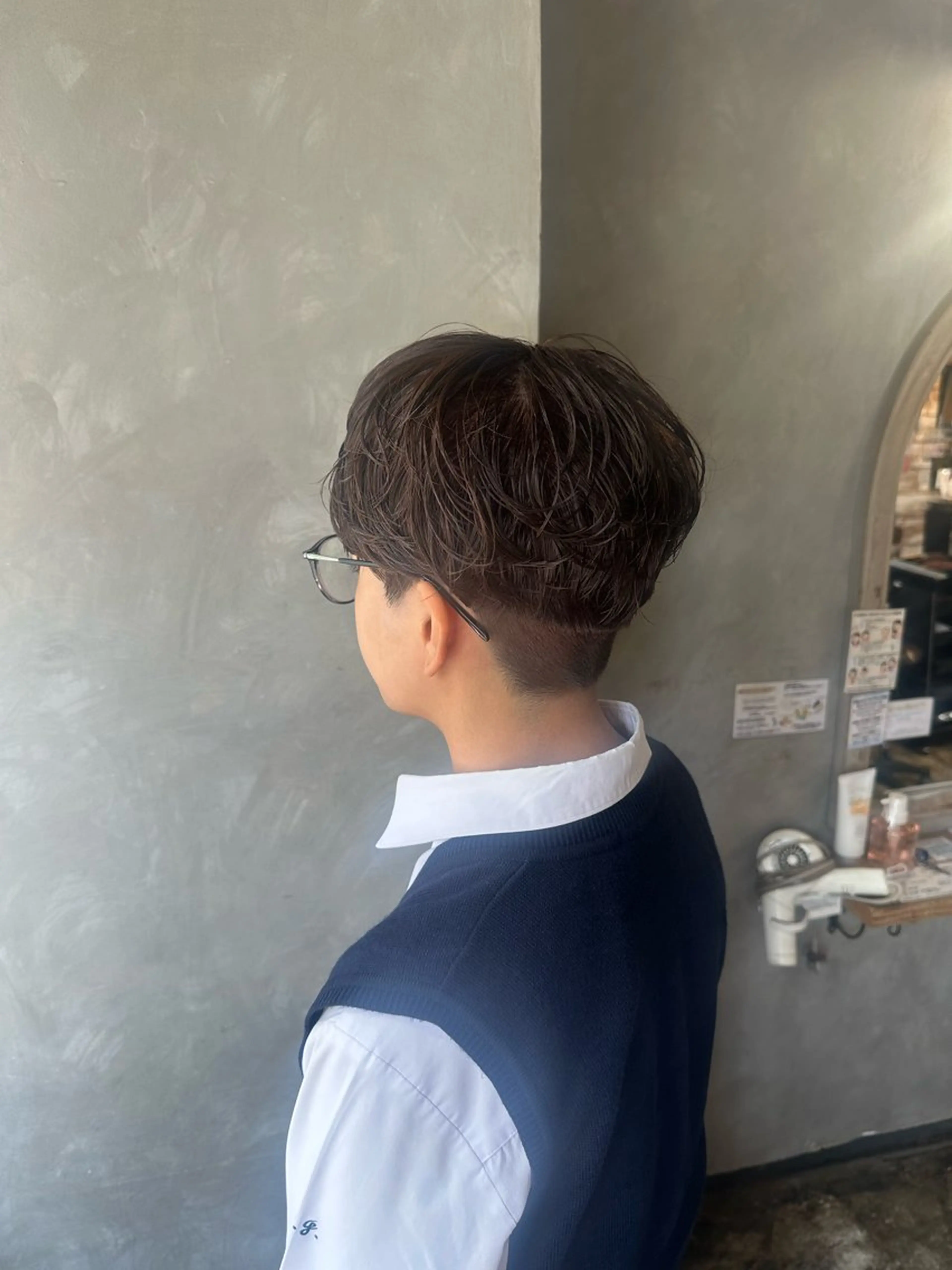 ショート カラー riho🎀 / 梅田美容室のヘアスタイル