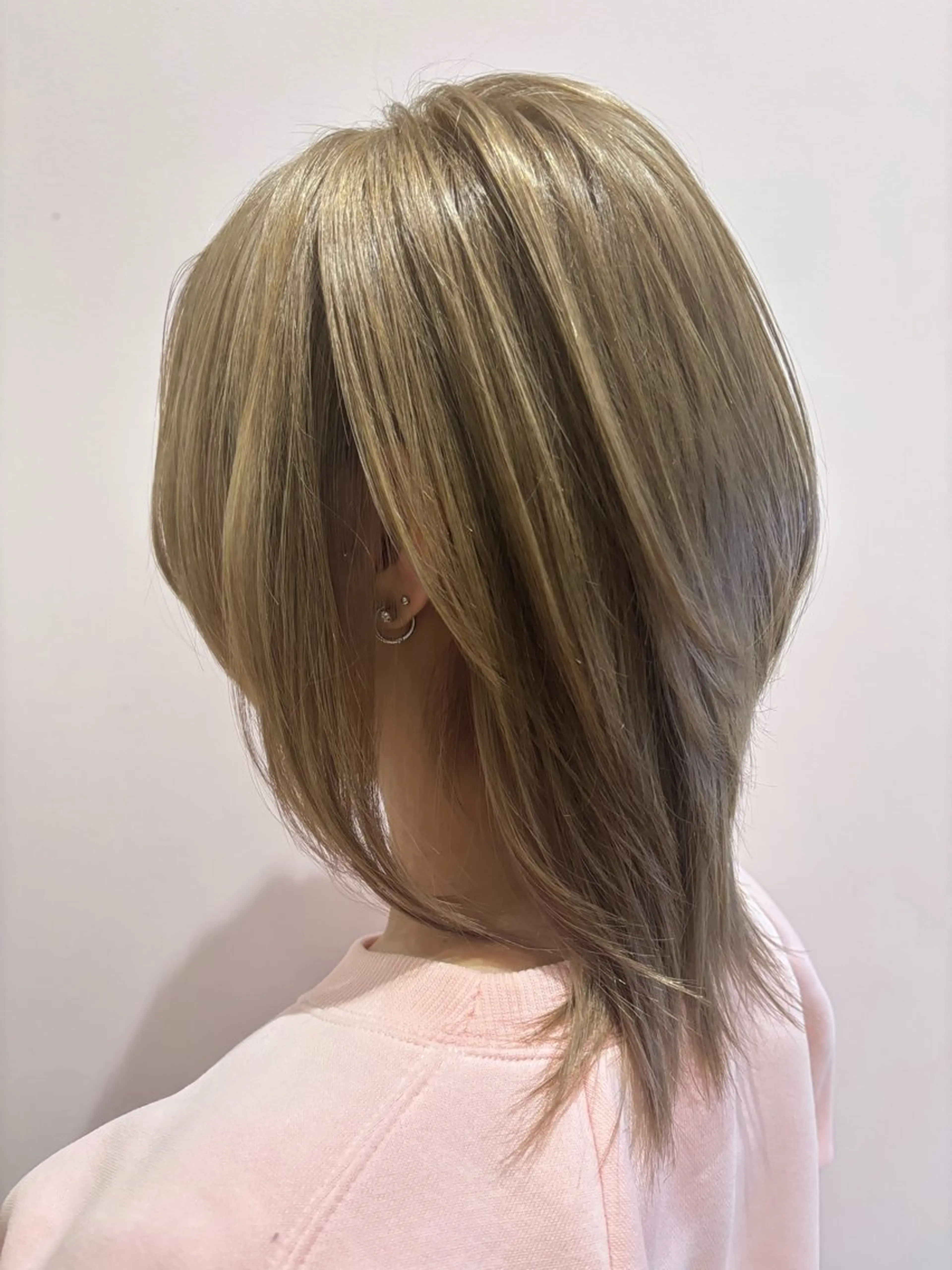 ミディアム カラー ヘアカラー トリートメント 🌹艶髪カラー🌹 津田晴加【西荻窪】のヘアスタイル