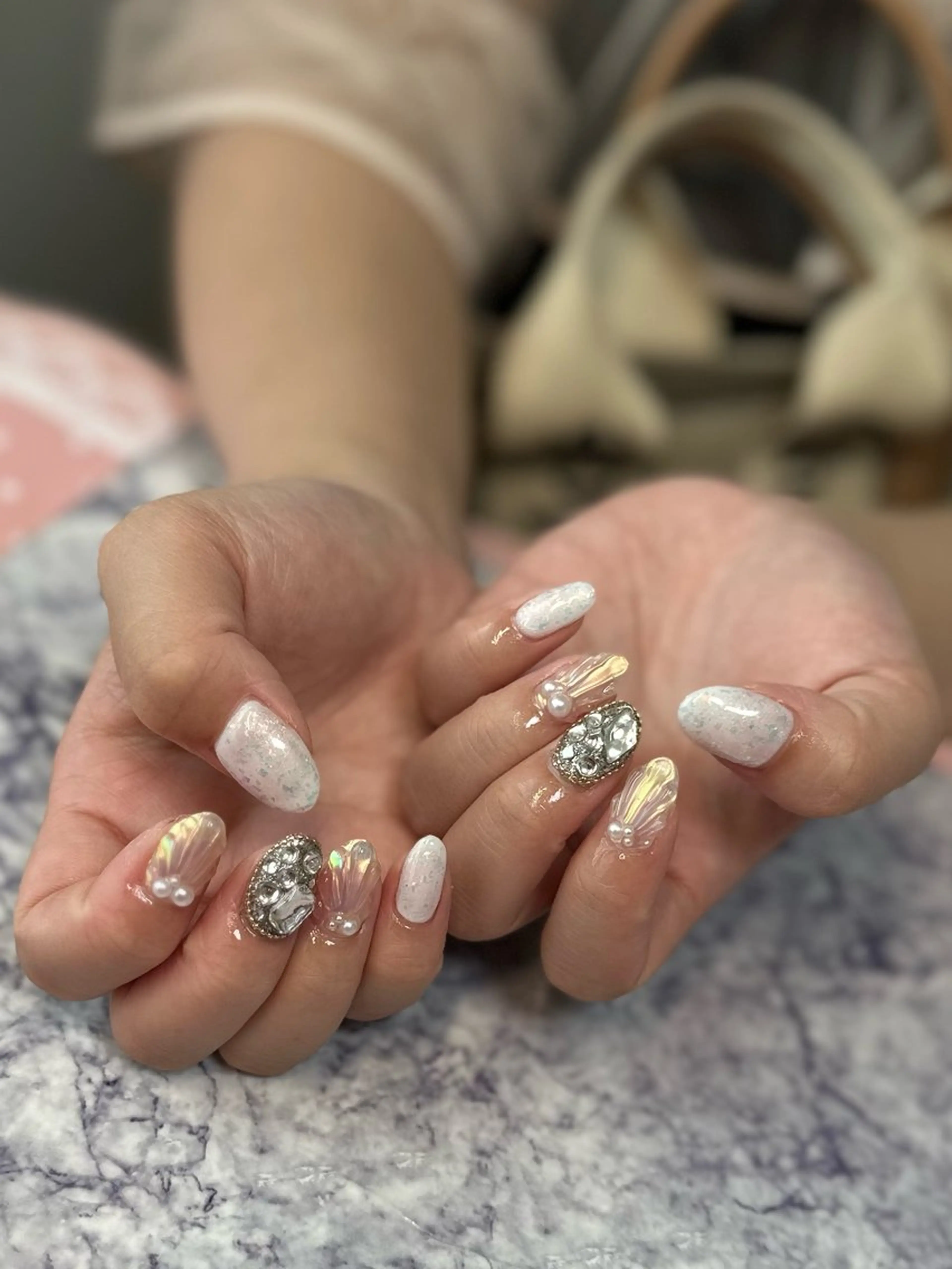 ネイル ハンドネイル フットネイル Pretzels🥨 【プレッツェル】ミウのネイルデザイン