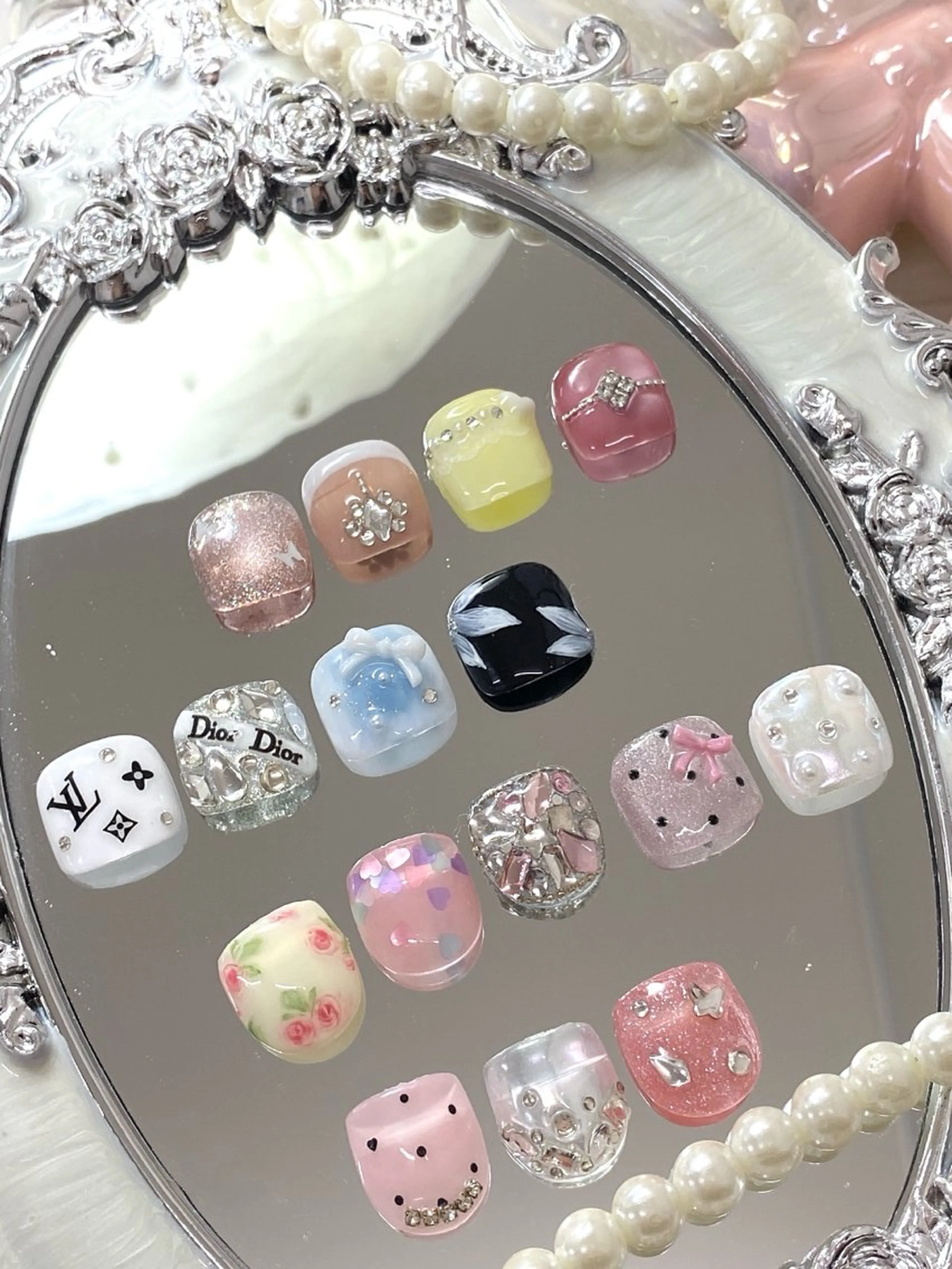 ミニモ限定🍀foot👣親指Artコース🌼*･の写真