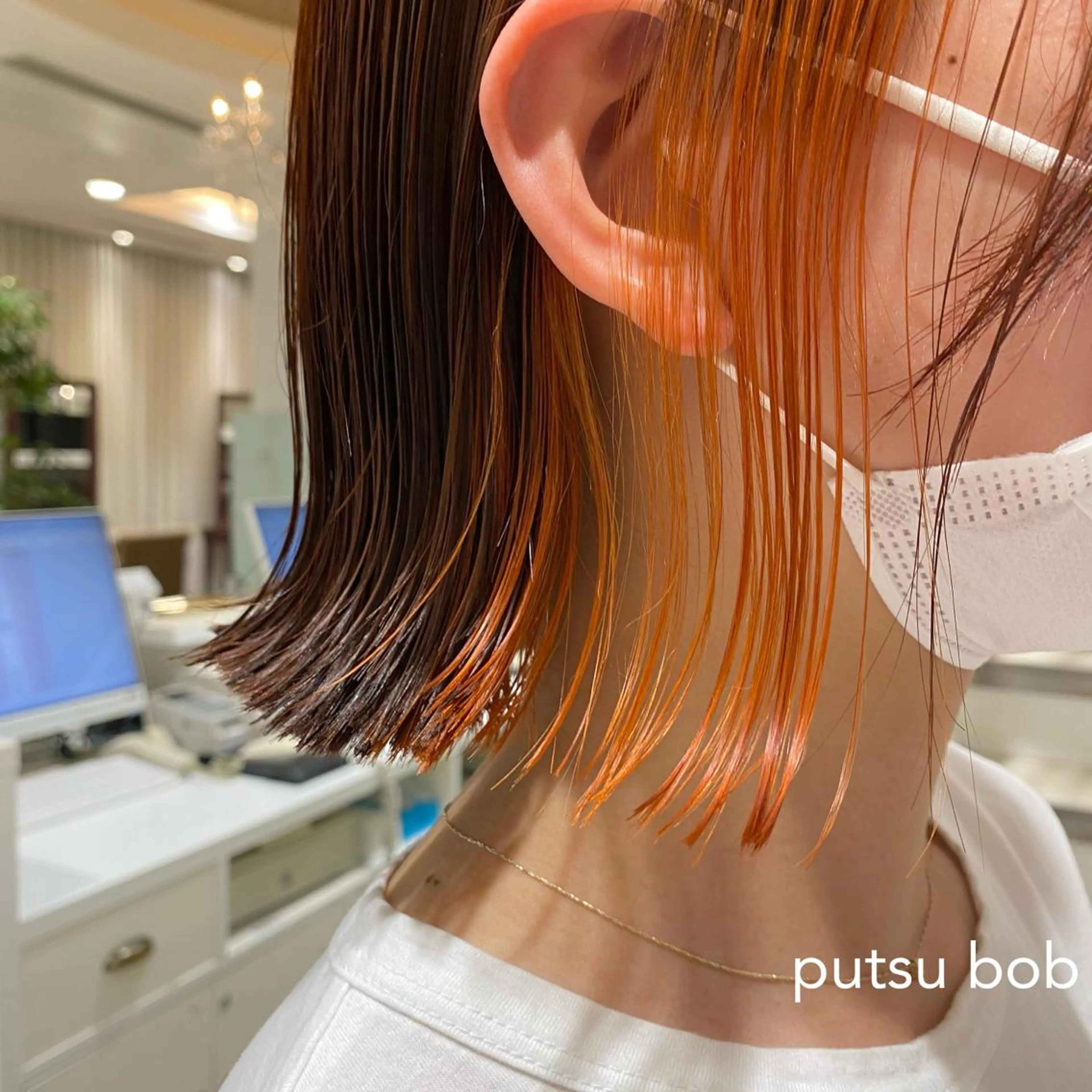 ミディアム ボブ&顔まわりレ イヤー♡TOMOE♡のヘアスタイル