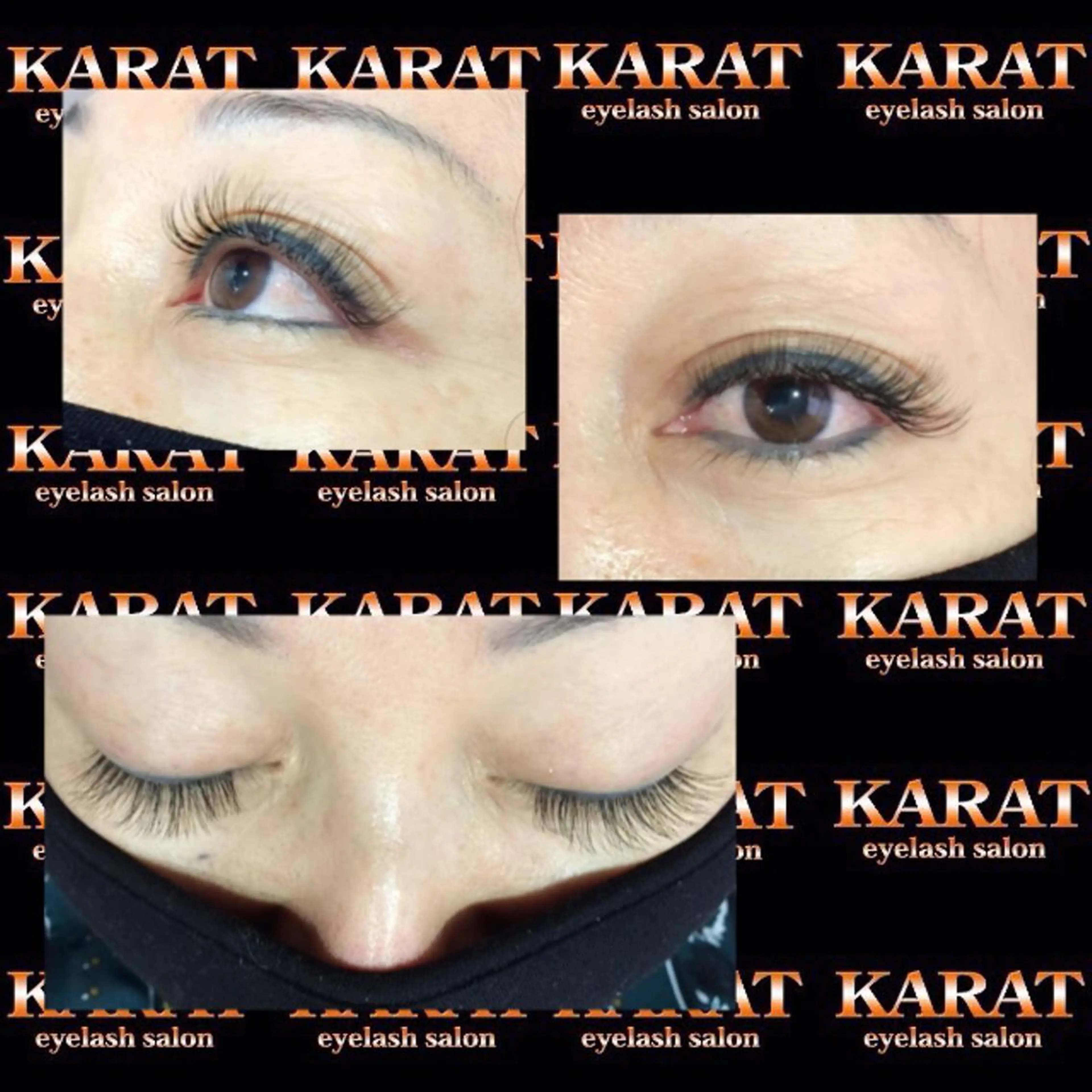 マツエク・マツパ Cカール ボリュームラッシュ ★KAEDE★伊勢崎 【KARAT】のマツエク・マツパデザイン