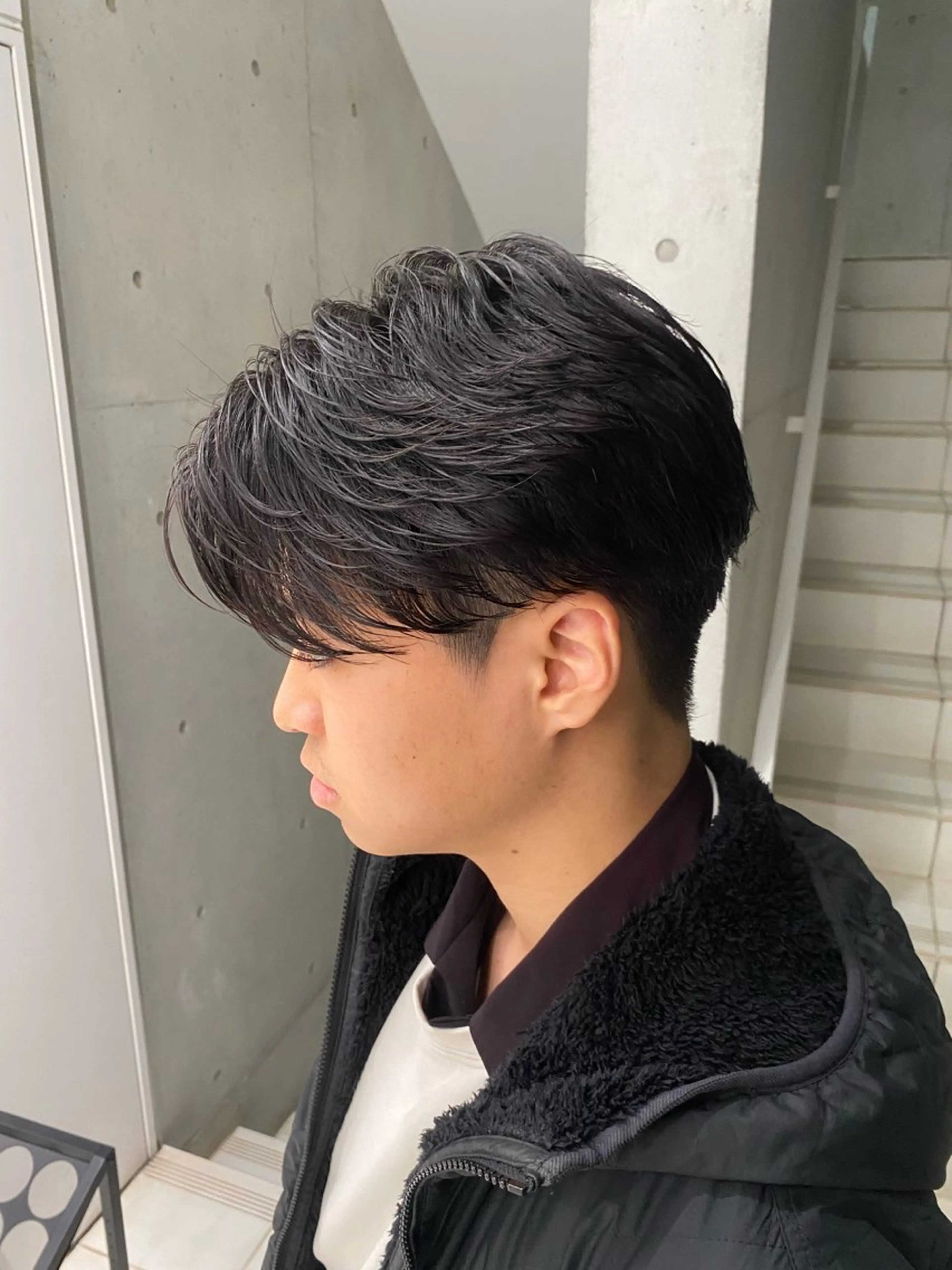 パーマ メンズ カット パーマ パーマ特化/フェザー パーマシャドウ/真生のヘアスタイル