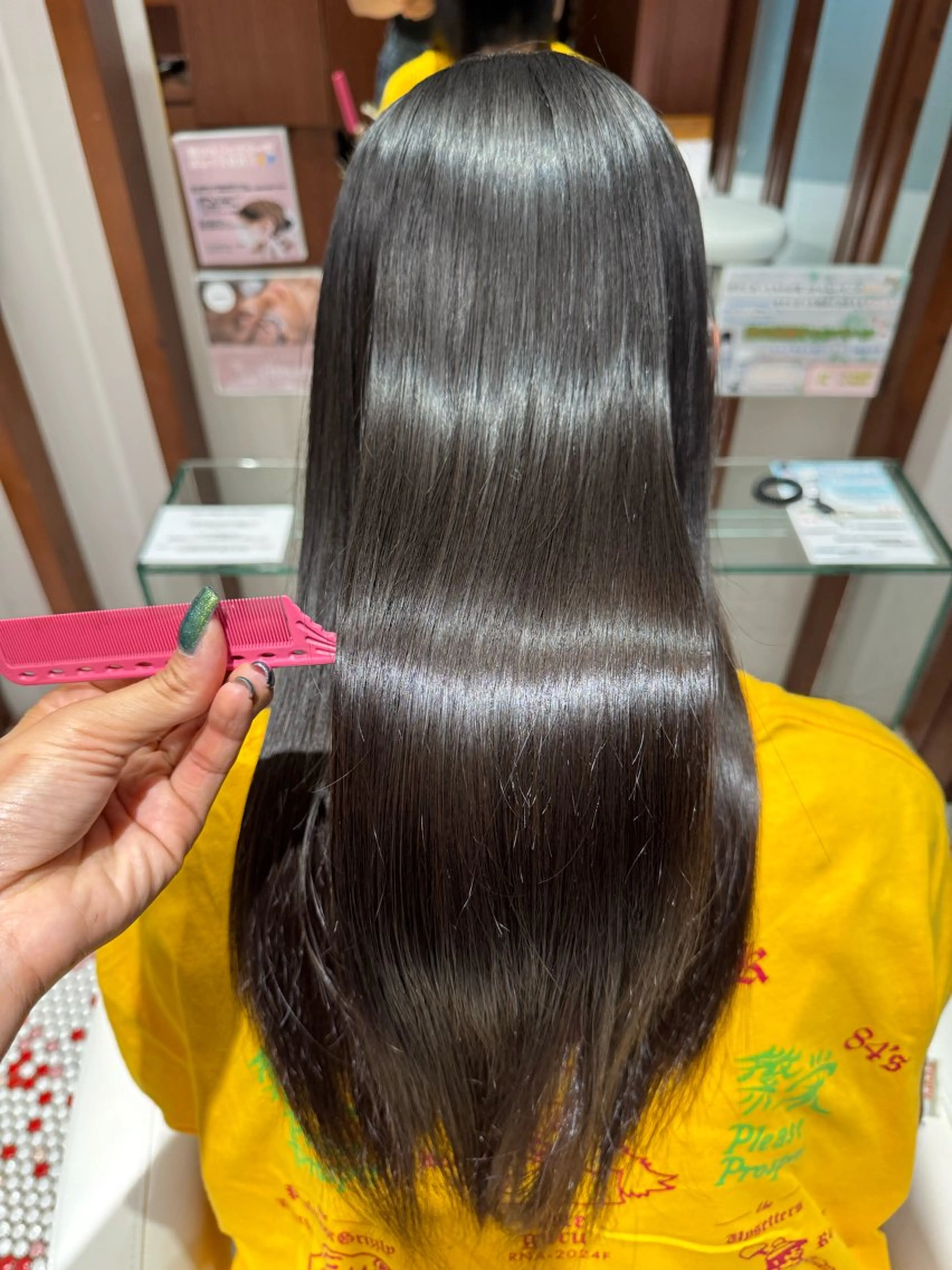 ロング 辻村 遥楓のヘアスタイル