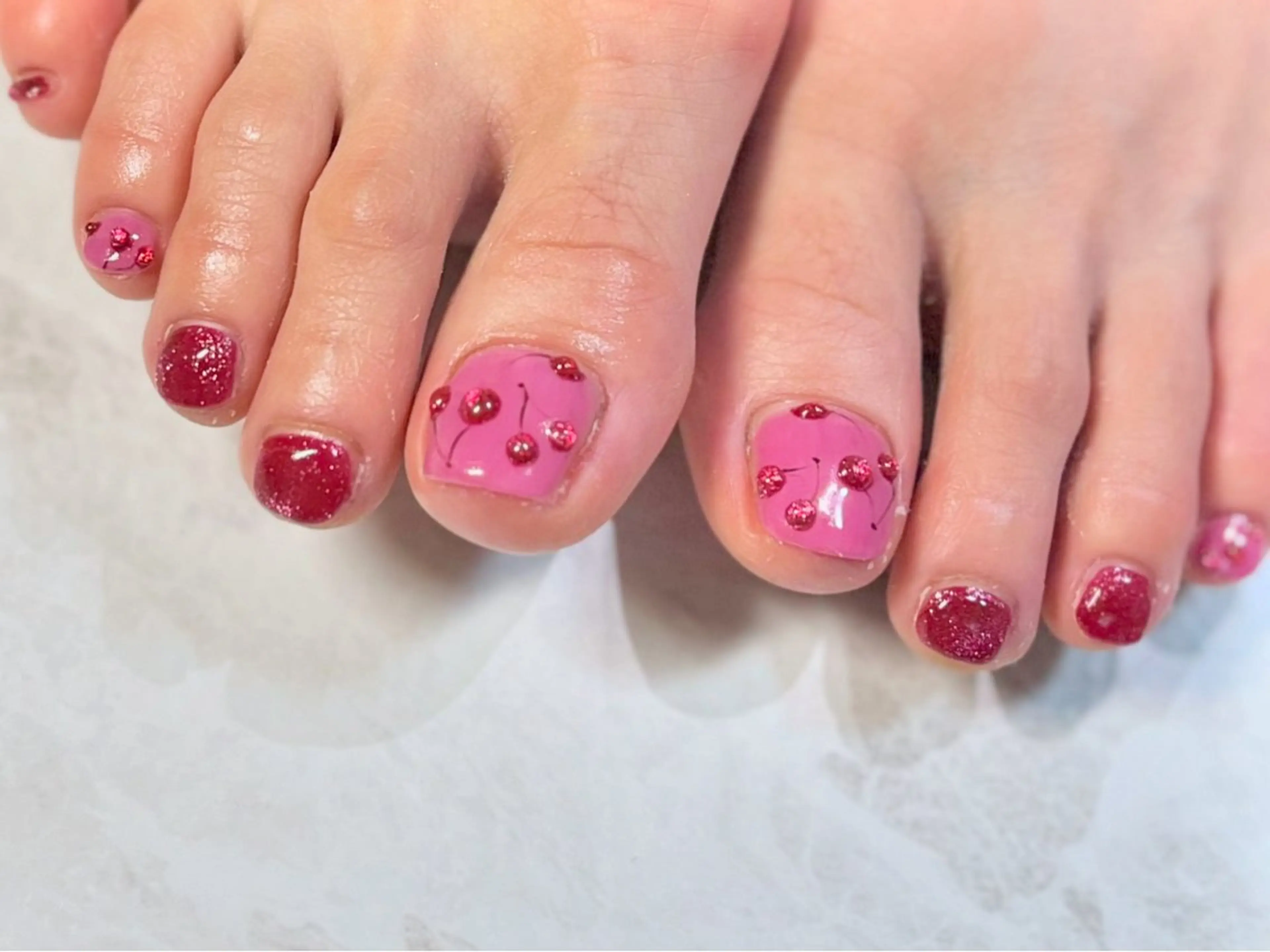 ネイル フットネイル ニュアンスネイル シンプルネイル nail fufla ♡yamane♡のネイルデザイン