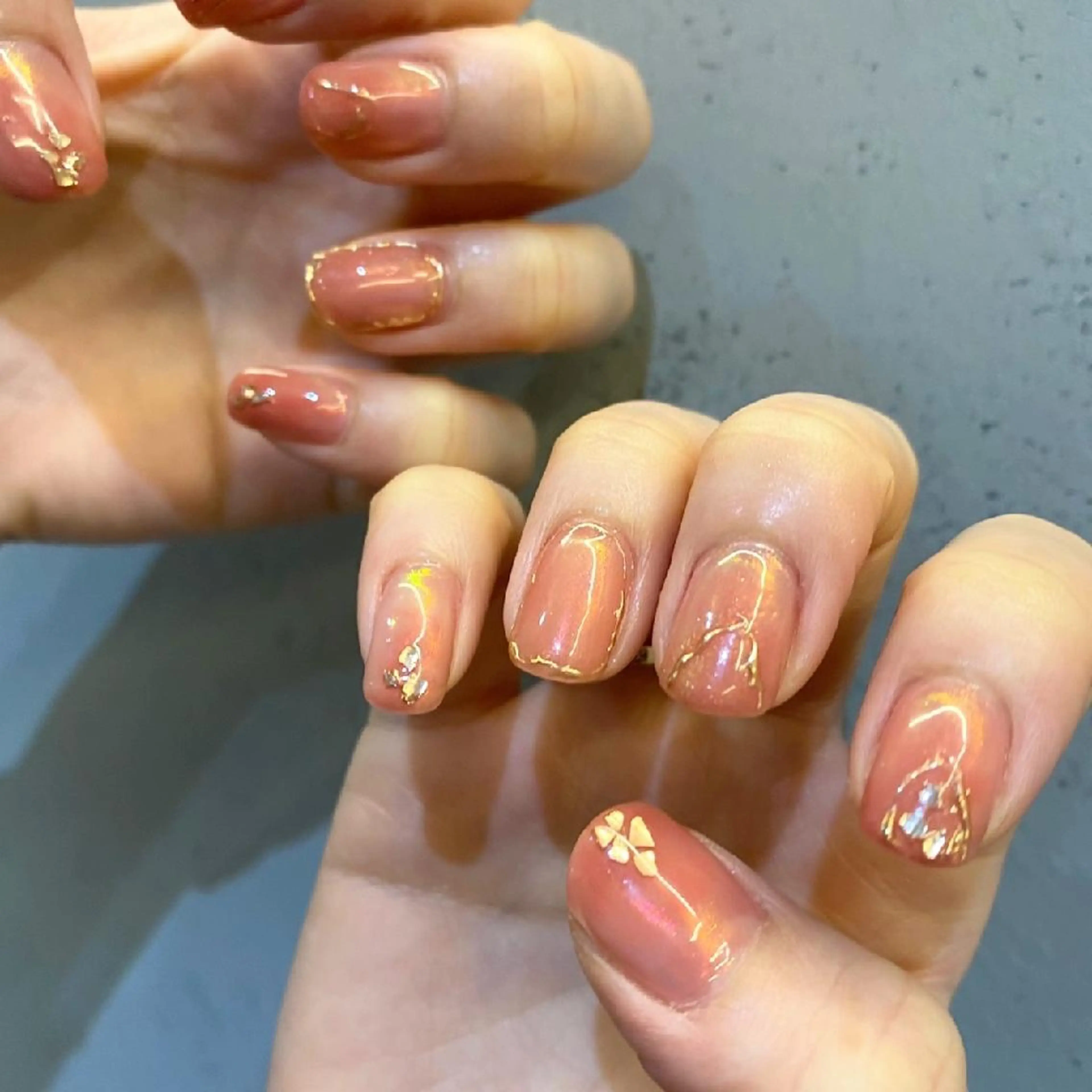 ネイル 持ち込み ハンドネイル 會田 瑠衣のネイルデザイン