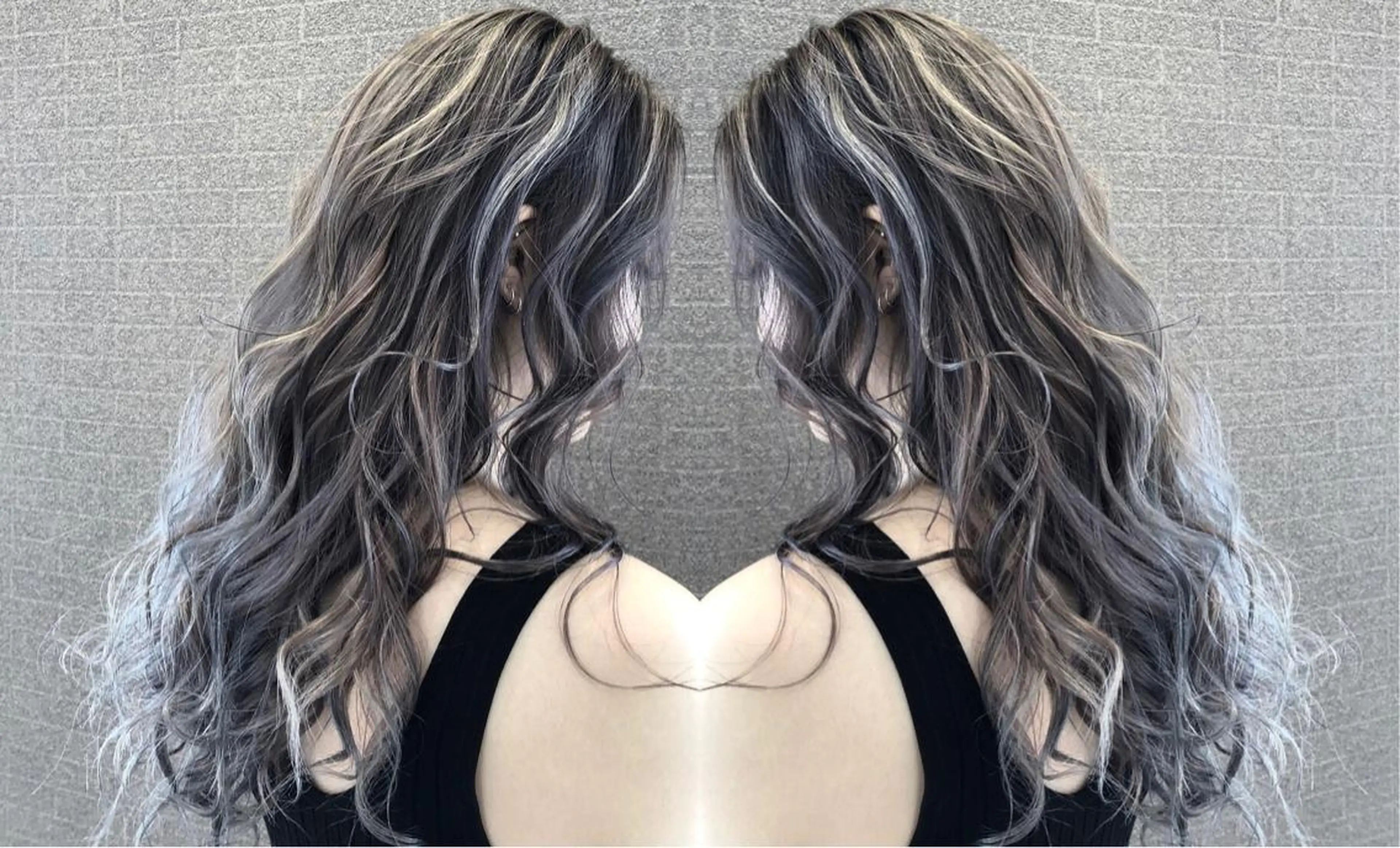 ミディアム カラー ヘアアレンジ アンドウ ユウ/ レイヤーカット/韓国のヘアスタイル