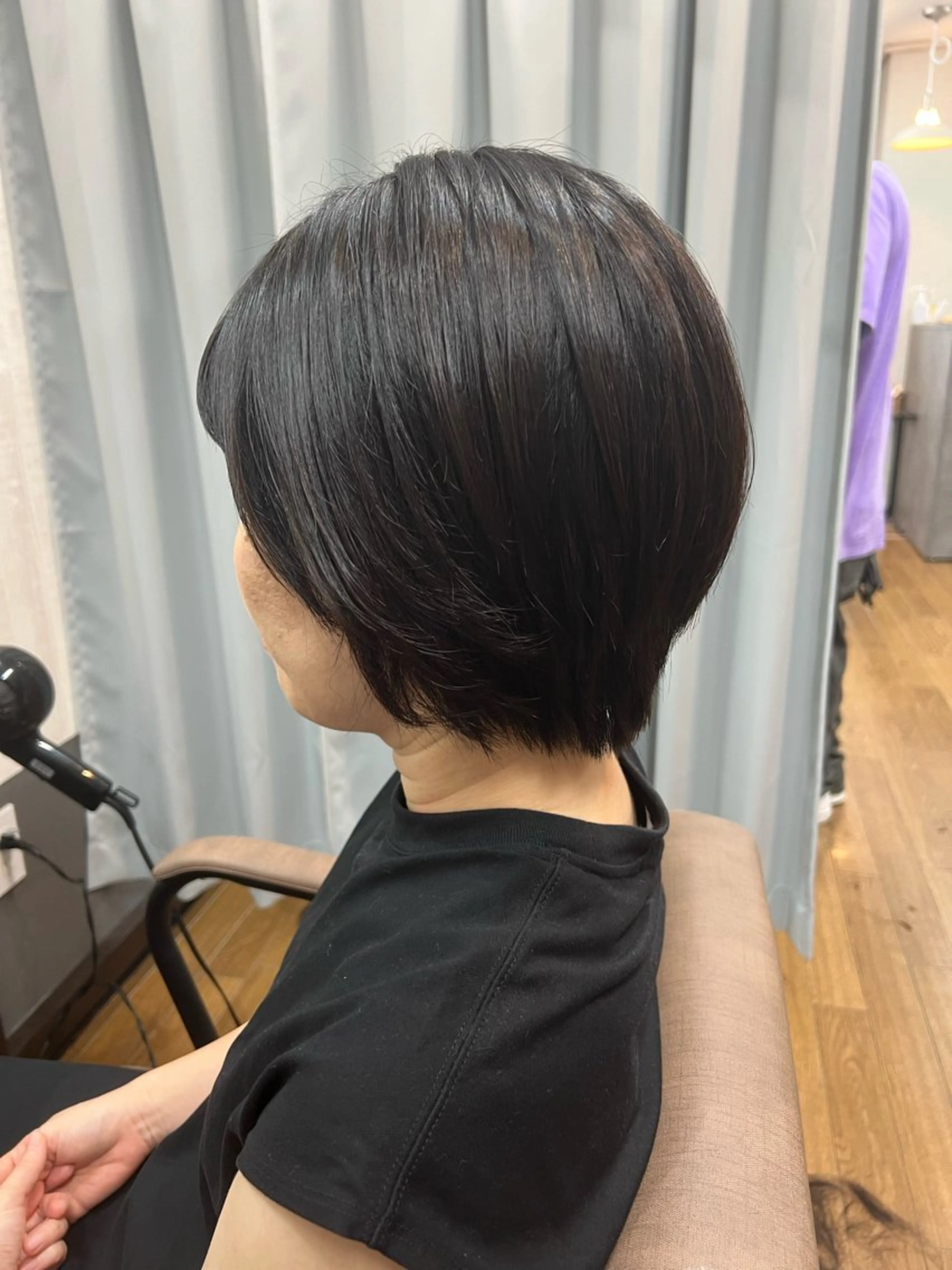 ショート ショートボブ ボブ ショートヘア カット ヘアカラー トリートメント TELA HAIR 幕張本郷店 千尋のヘアスタイル