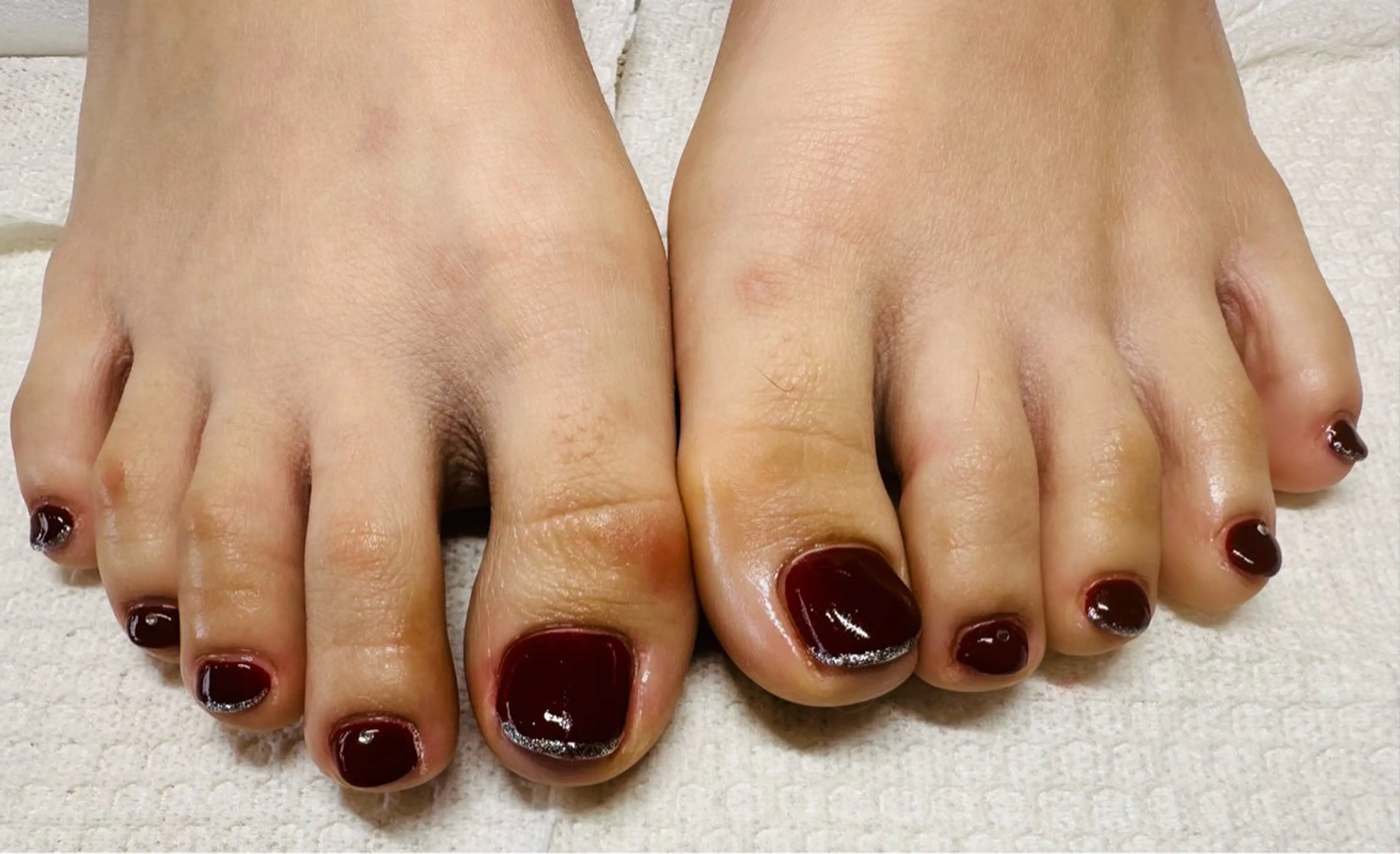 ネイル フットネイル AOAQUA SHIORIのネイルデザイン