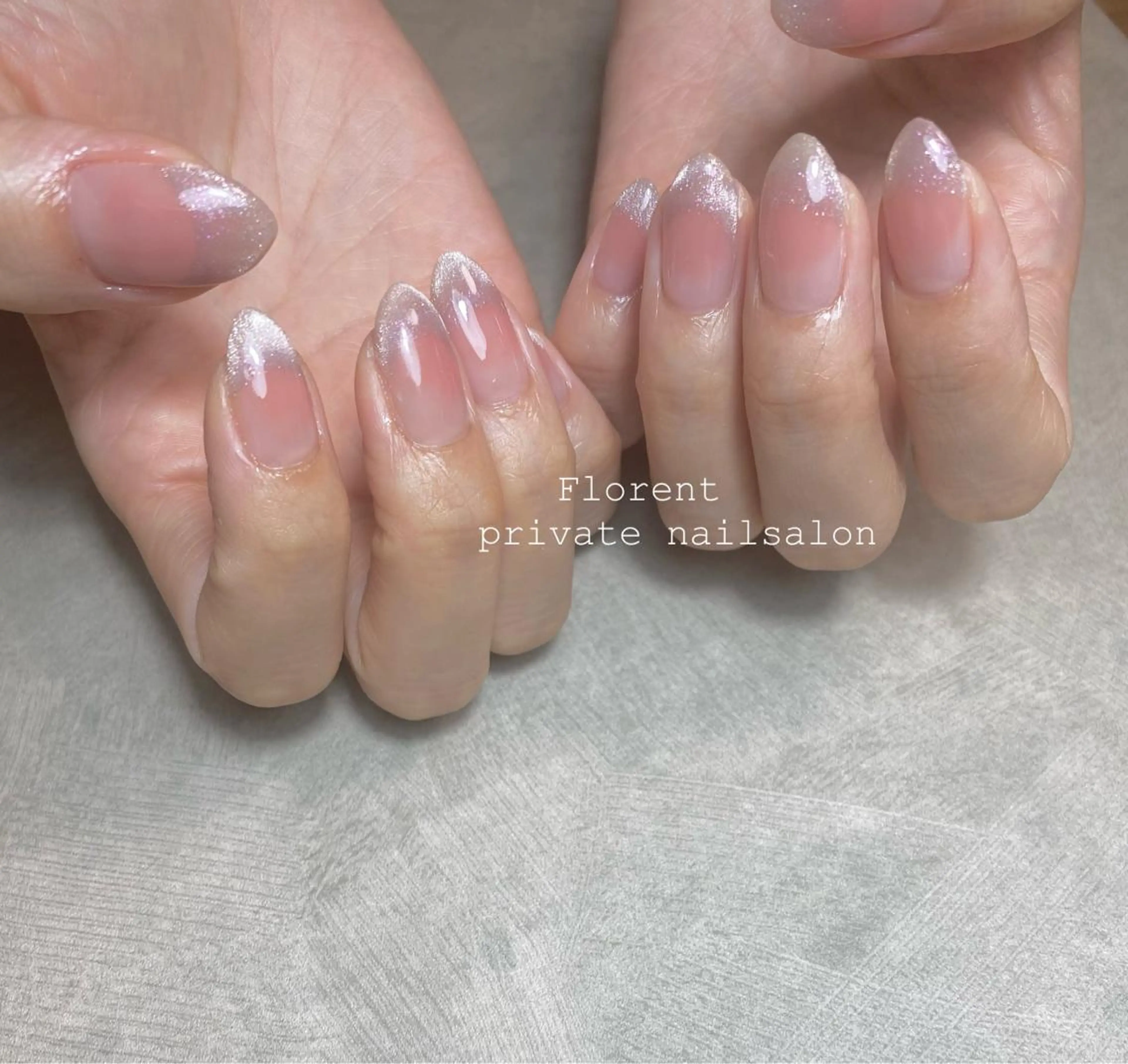 ネイル ジェルネイル ニュアンスネイル オフィスネイル ワンカラーネイル ショートネイル ハンドネイル florent nailのネイルデザイン