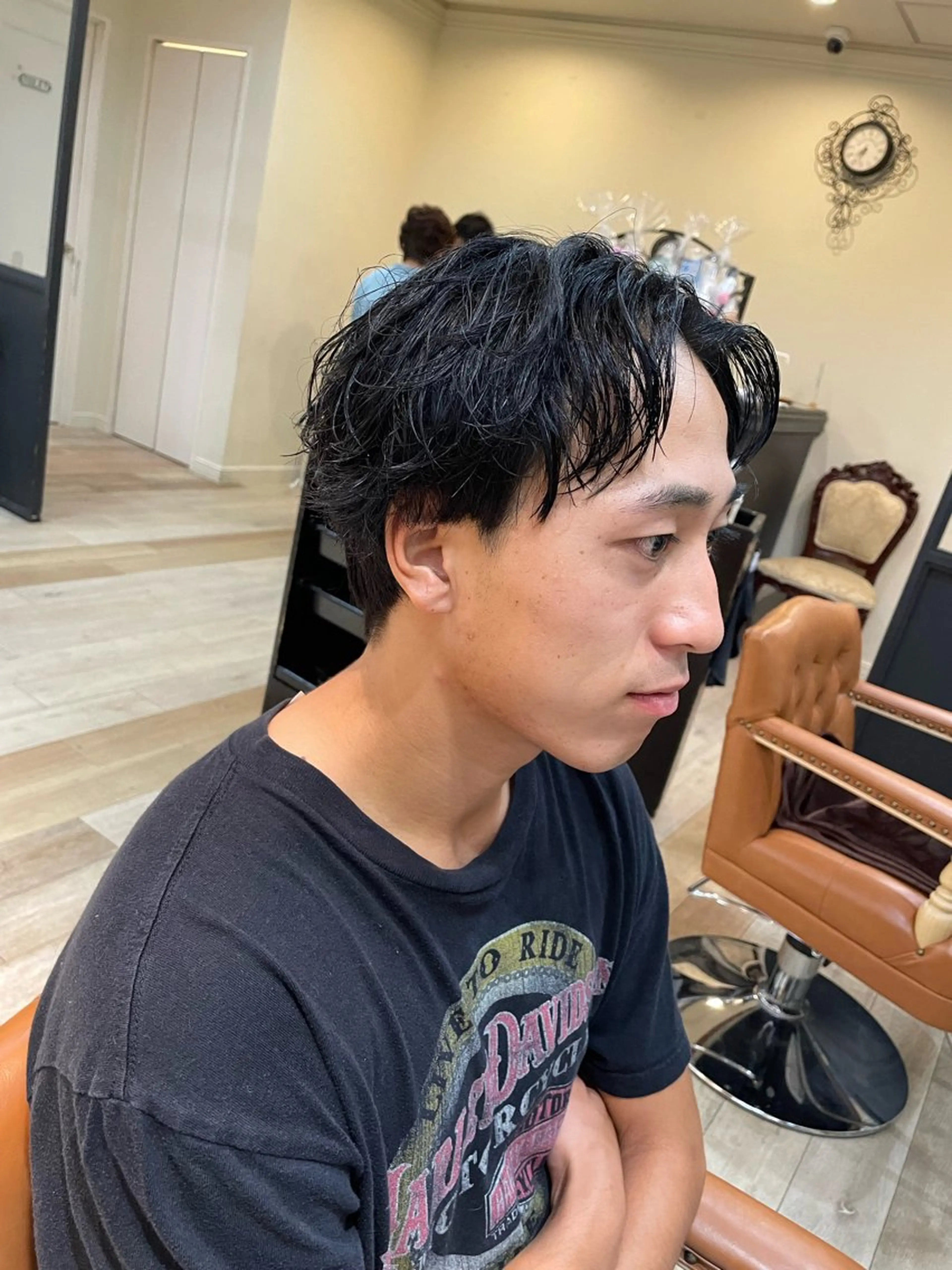 メンズ 亀川蓮 Agu hairのヘアスタイル