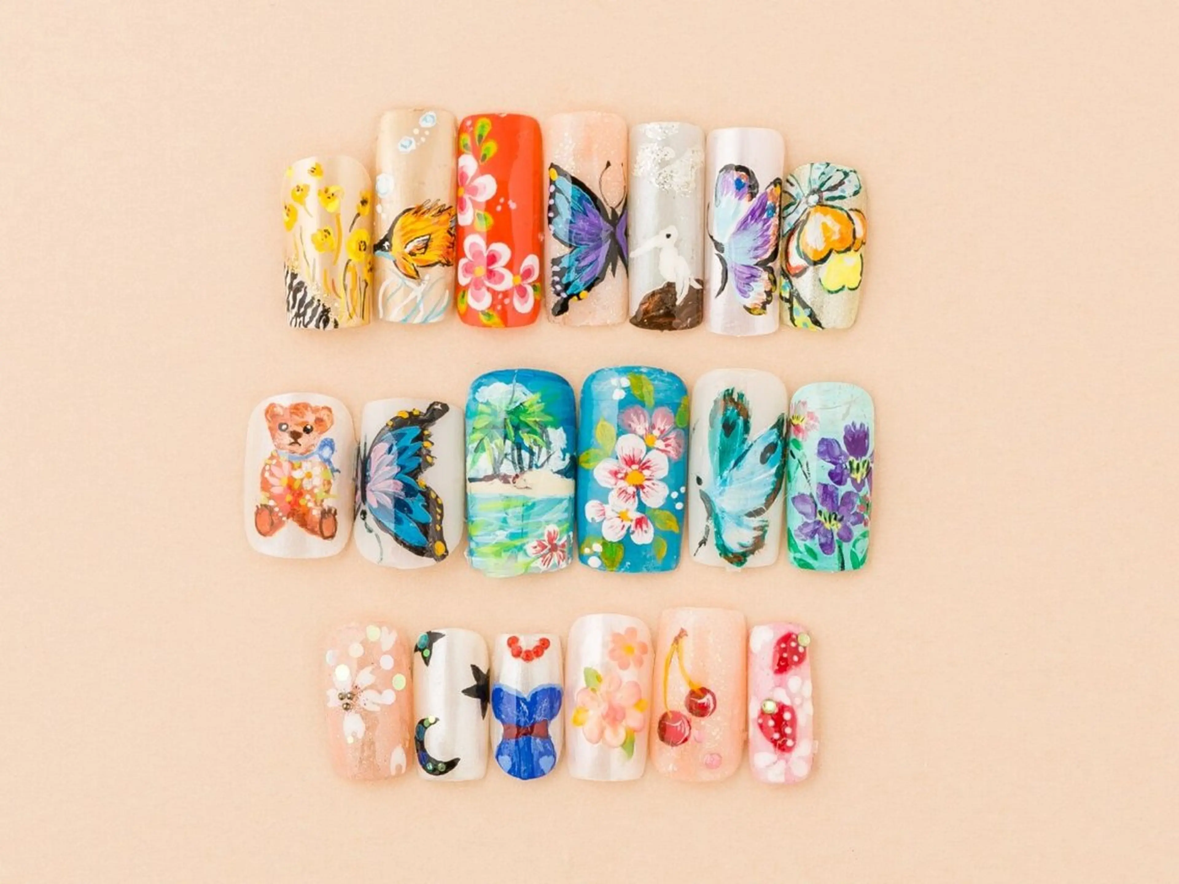 ハンドケアコース、15分ミニマッサージ付き¥4500の写真