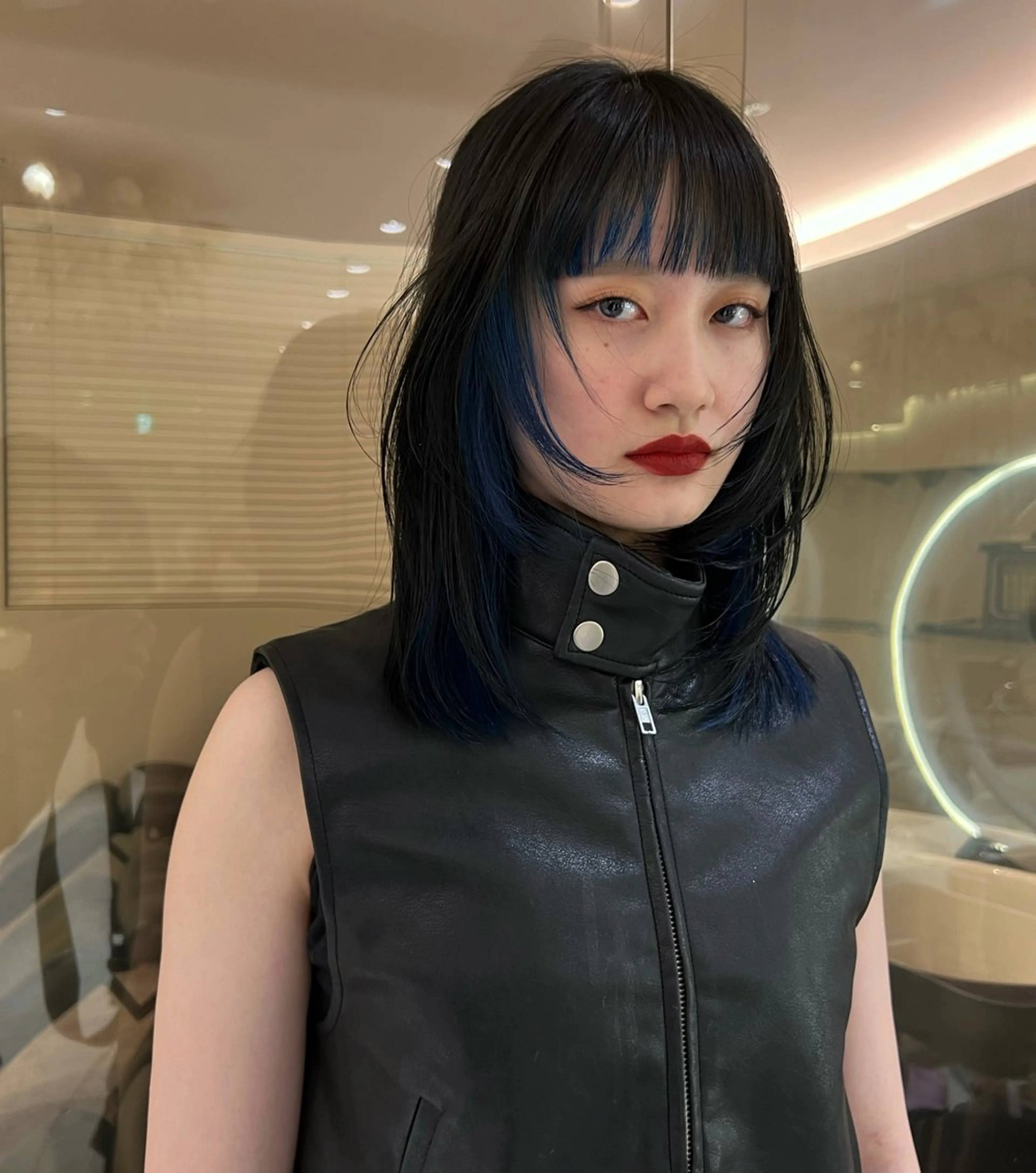 【4月限定】インナーカラー（ブリーチ可）＋全体カラー＋カットの写真