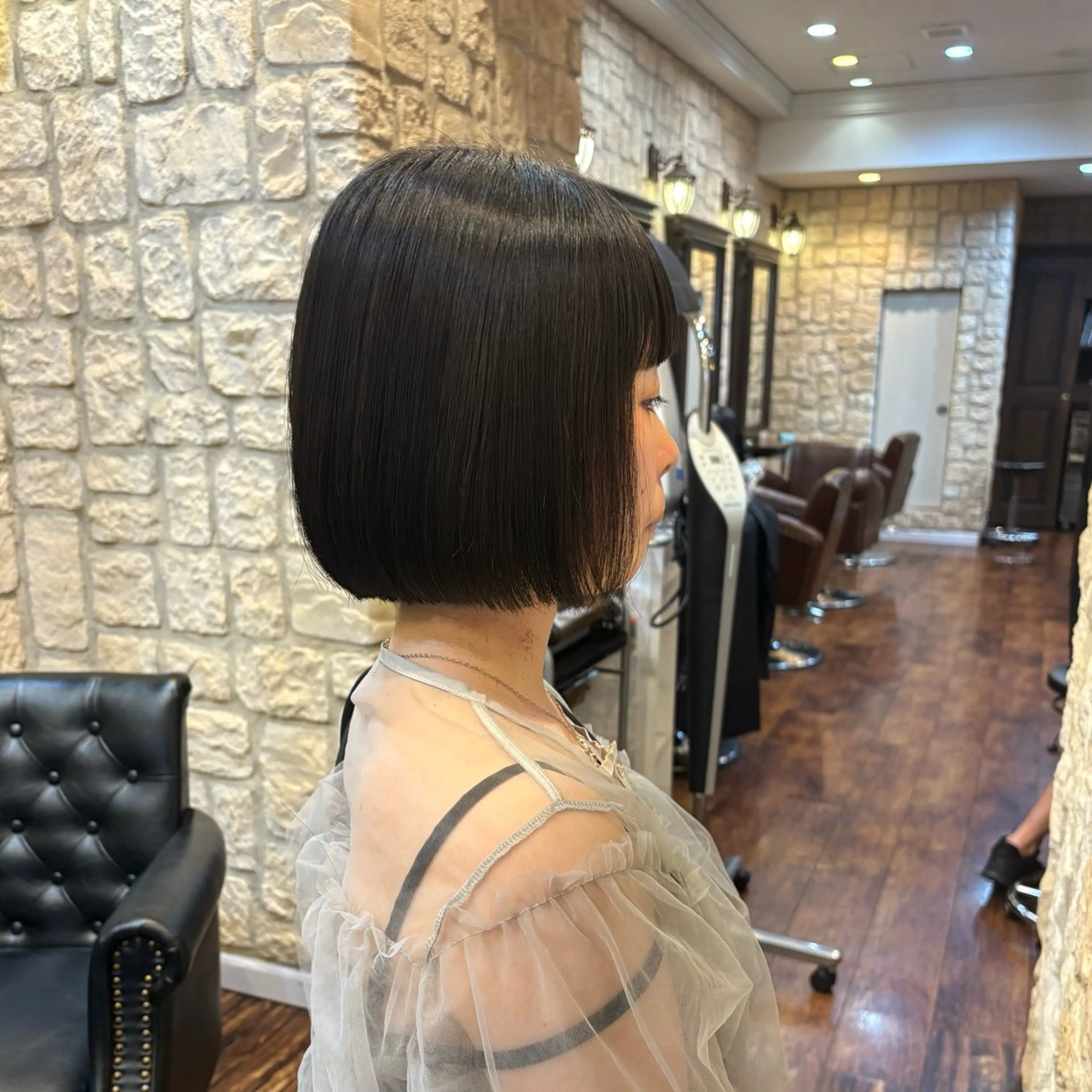 ショート ボブ 縮毛矯正 MIKU ♡彡のヘアスタイル