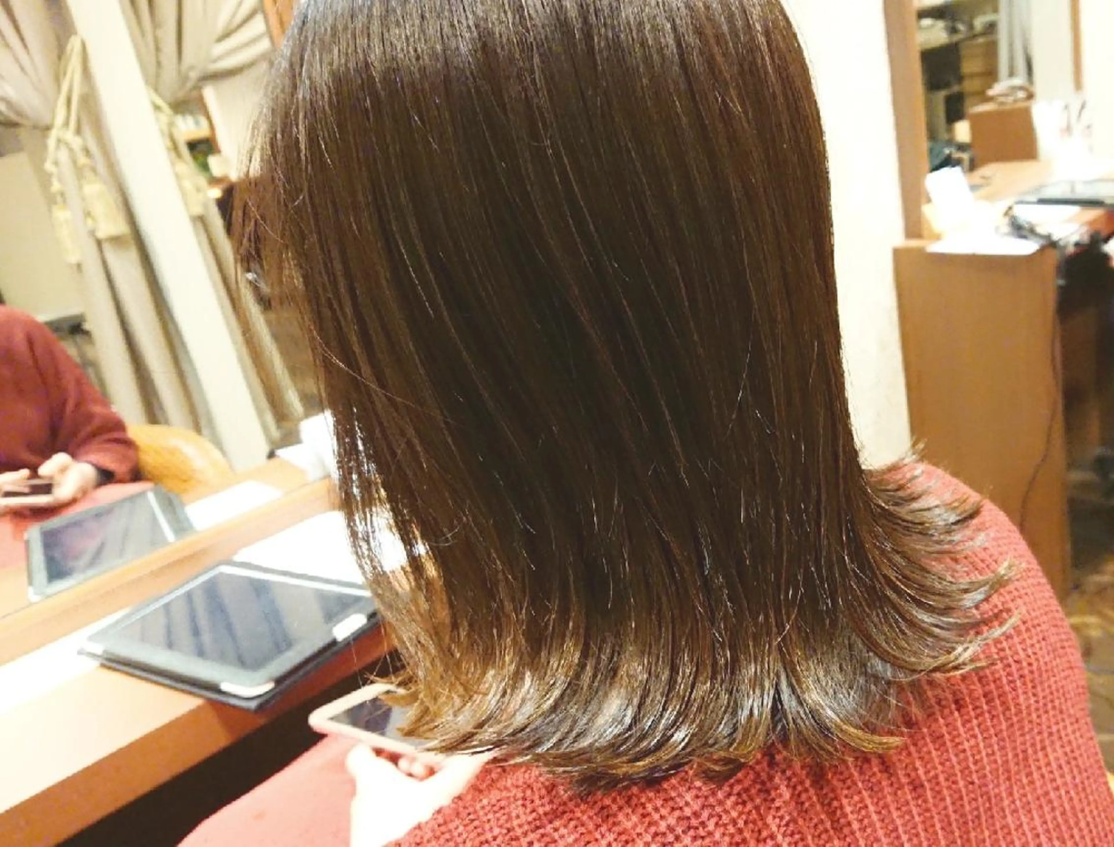 ミディアム カラー ハイライトカラー ハイライト ◎モチマル チアキ◎のヘアスタイル